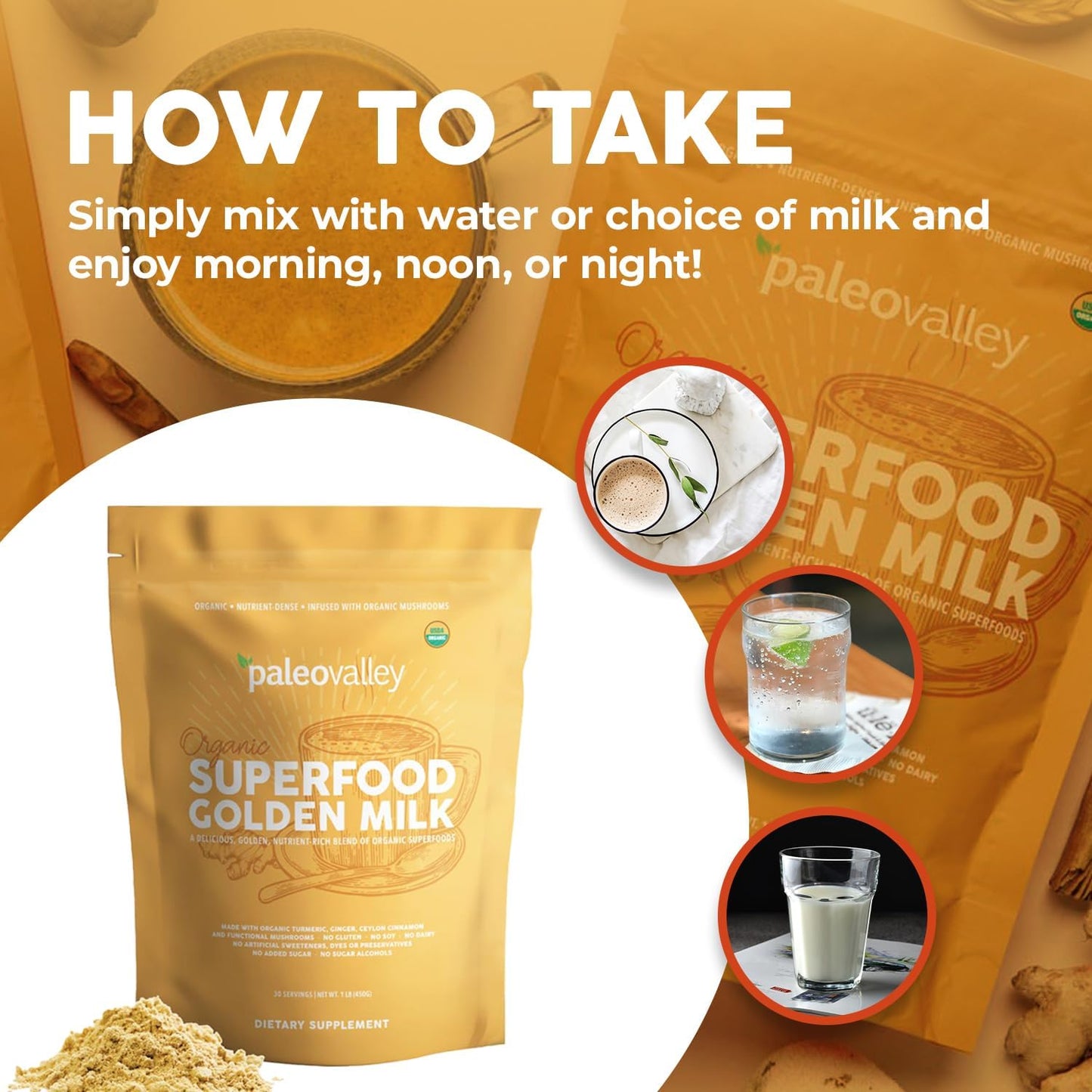 Paleovalley Superfood Golden Milk
