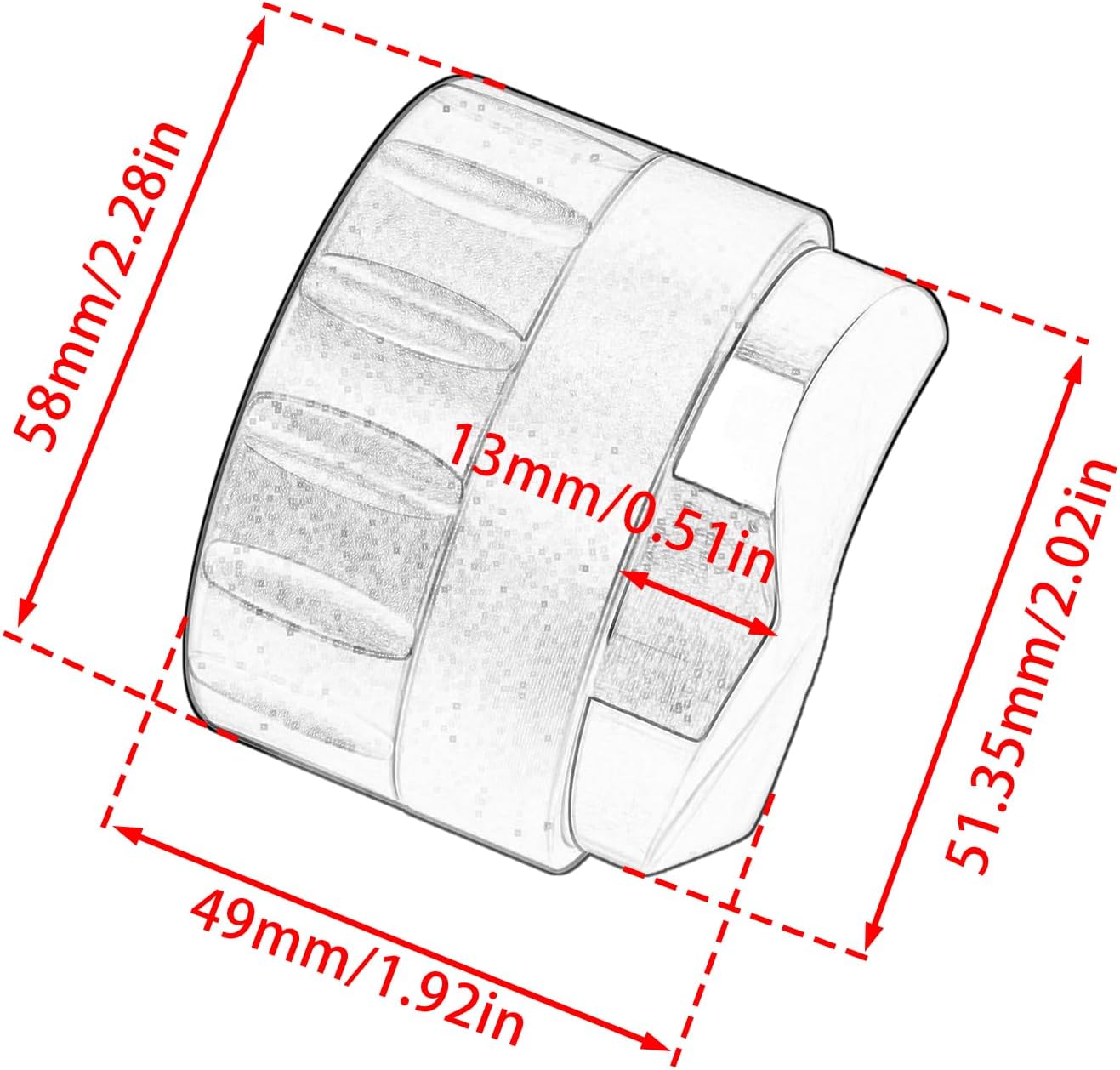 51.35mm Gravity Coffee Distribution Tool, Gravity Adaptive Coffee Distributor, Anti-slip Espresso Leveler, Barista Espresso Accessories,304 Stainless Steel base