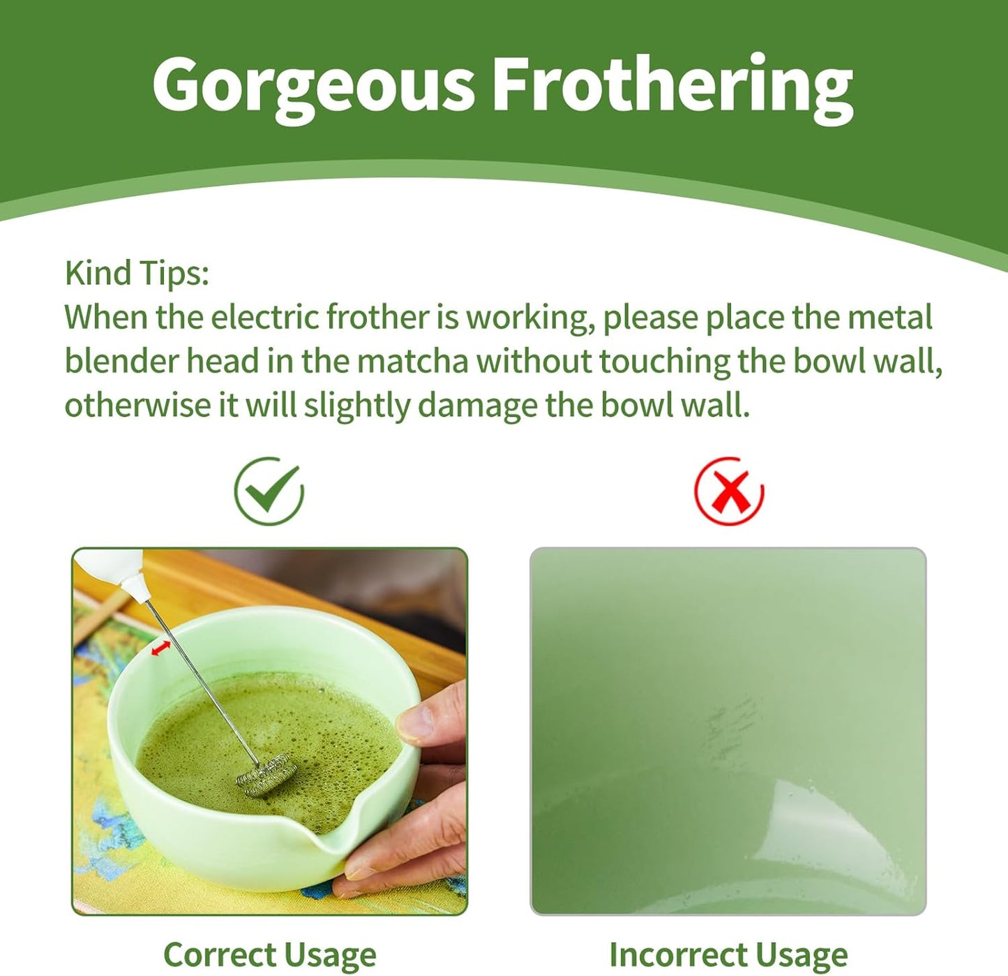 Matcha Whisk Set,9 Pcs Japanese Matcha Set Pink, Matcha Kit with Sifter, Matcha Tea Cloth, Matcha Powder Canister, Electric Rechargeable Frother(Green)