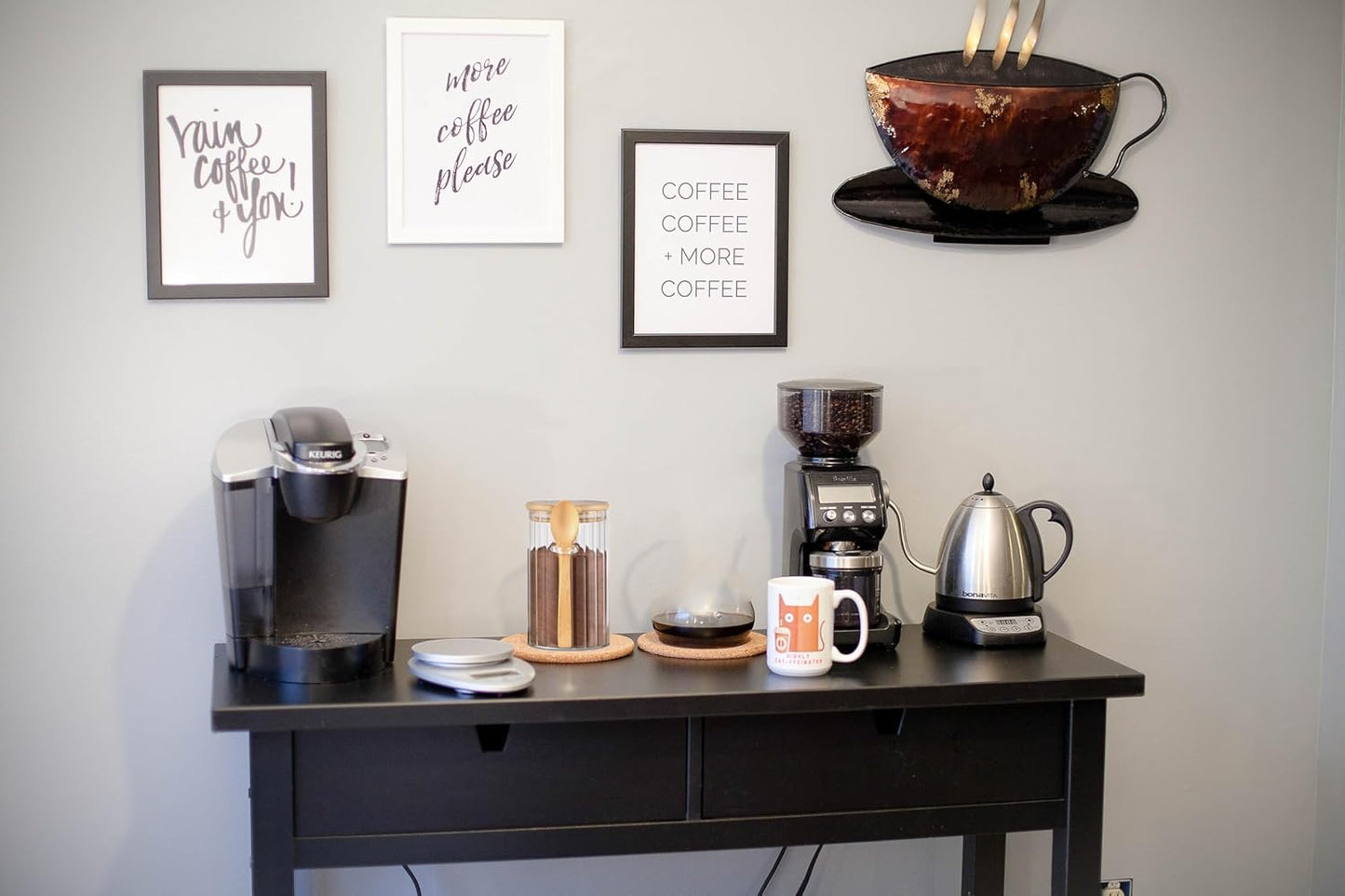 25 FL OZ Large Airtight Glass Jar with Bamboo Spoons Lids Overnight Oats Container Decorative Coffee Bar Food Storage Jar Cereal Nuts Salts Coffee Tea Flour Sugar Container Spice Jar