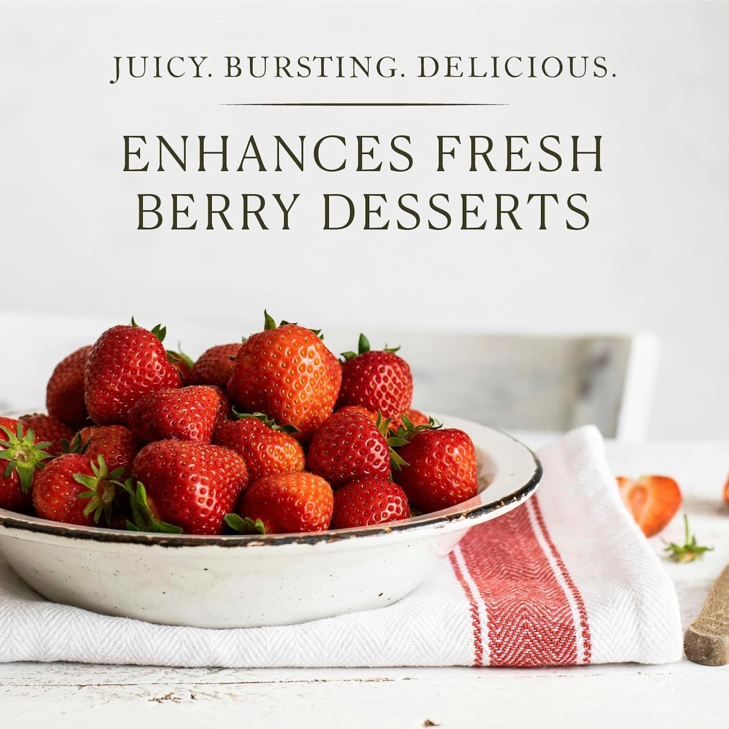 Cook's, Strawberry Extract for Baking, Preserves, Syrup, Cookies, Cakes, 8 oz