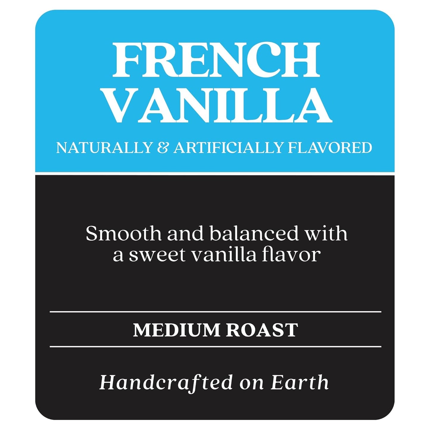 Copper Moon Medium Roast Whole Bean Coffee, French Vanilla, 5 Lb