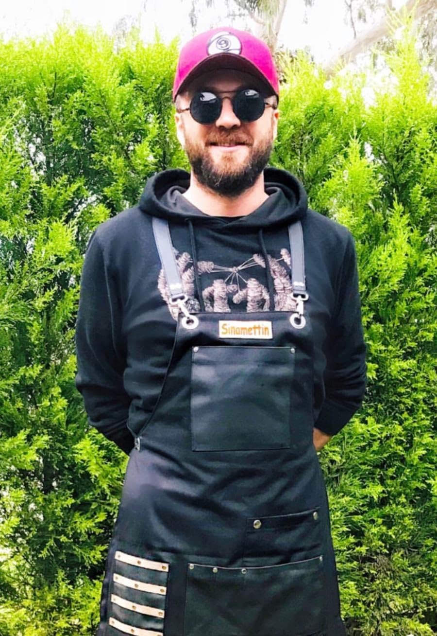 Unisex Chef Apron for Men & Women | Waterproof, Cross Back, Cotton Canvas with Pockets for Kitchen, BBQ, Hairdresser