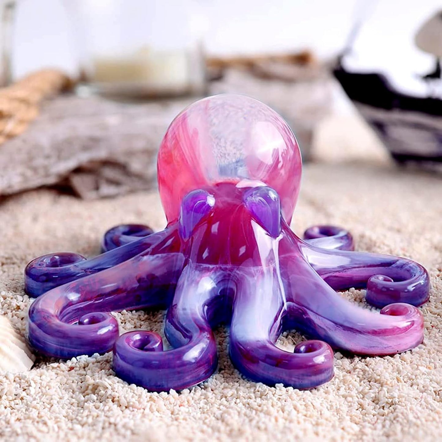 Octopus Resin Mold, Gasusen 3D Sea Animals Octopus Silicone Molds for Epoxy Resin Casting, Soap Candles Making, Home Decor Gifts, DIY Craft