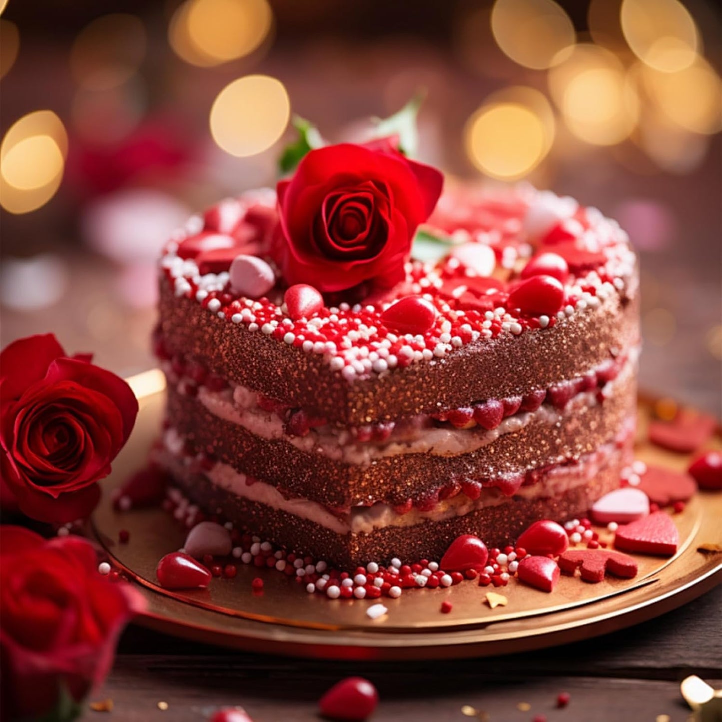 Twisweet Heart Sprinkles for Cake Decorating 12oz, Edible Red Pink and White Nonpareils Sprinkles Mix, Assorted Styles Heart Sprinkles Candy, Cupcake Topper Cookie Ice Cream Cake Decorations, Valentine Mother's Day Birthday Wedding Party Supplies