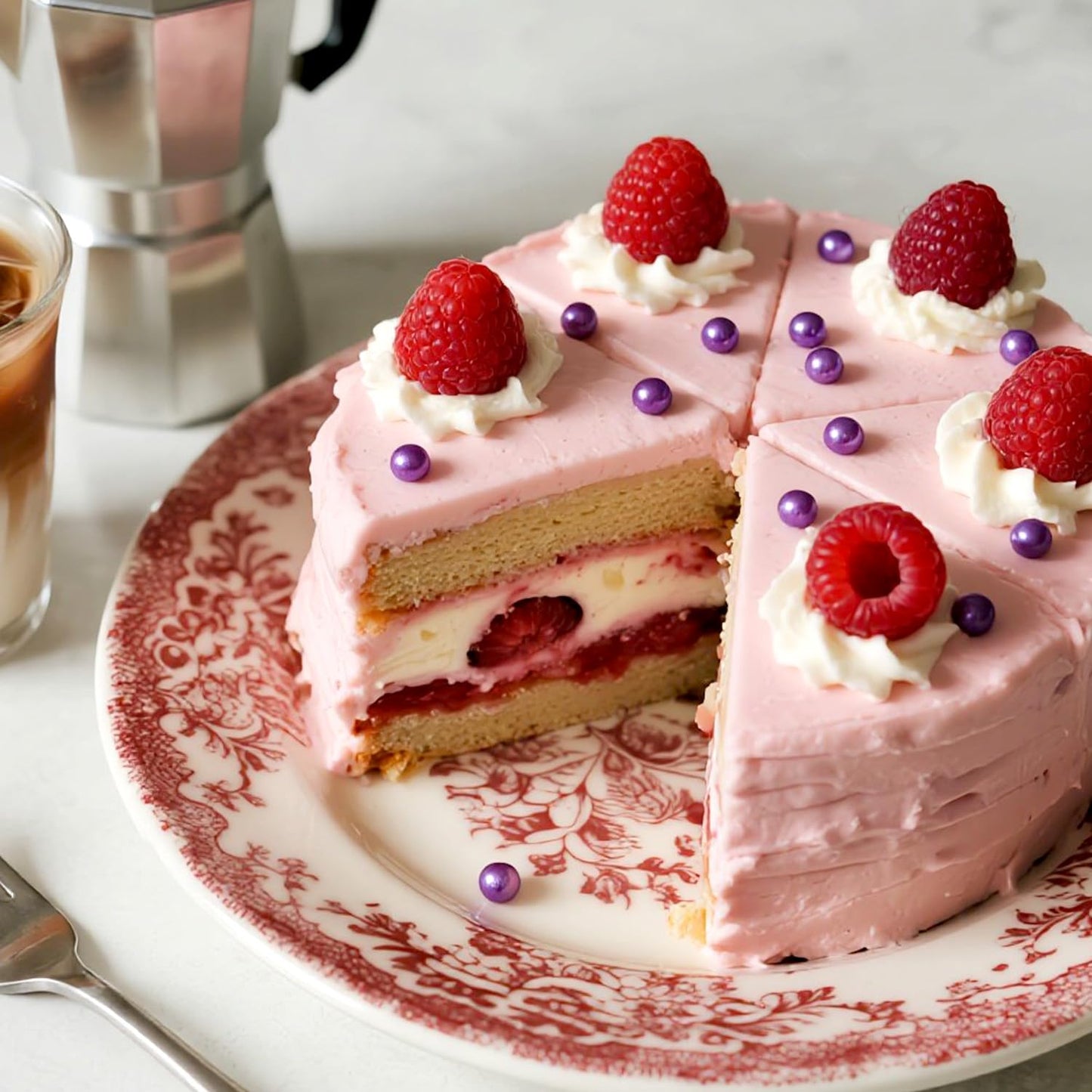 Purple Pearl Sprinkles for Cake Decorating, Edible Pearl Candy, 150g/5.29oz Mix Size, Baking Cake Decoration, Cupcake, Cookie, Holiday, Valentine's Day, Wedding Party, Christmas Supplies