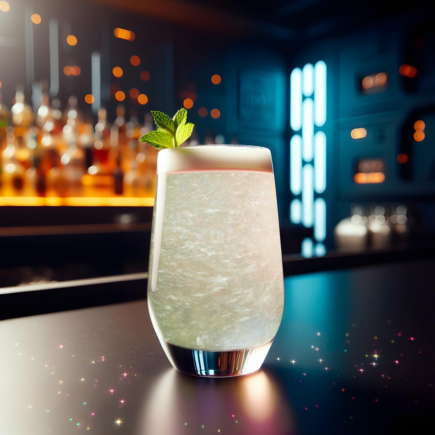 BREW GLITTER Edible Glitter For Drinks, Cocktails, Beer, Garnish Glitter & Beverages | KOSHER & HALAL Certified | 100% Edible & Food Grade | Vegan, Gluten, Nut Free (45g Shaker, Gold Iridescent)