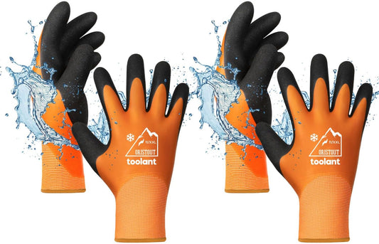 Waterproof Winter Work Gloves for Men and Women, Touchscreen, Freezer Gloves, Thermal Insulated, for Cold Weather