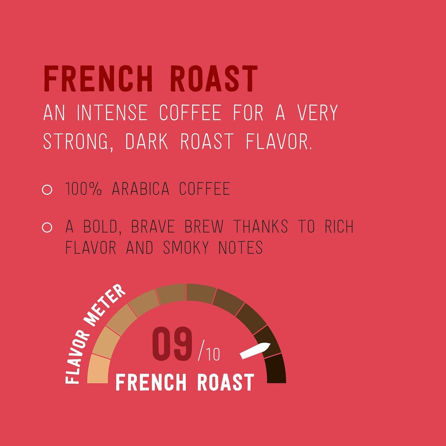 Amazon Brand - Happy Belly Dark Roast Coffee Pods, French Roast, Compatible with Keurig 2.0 K-Cup Brewers, 100 Count