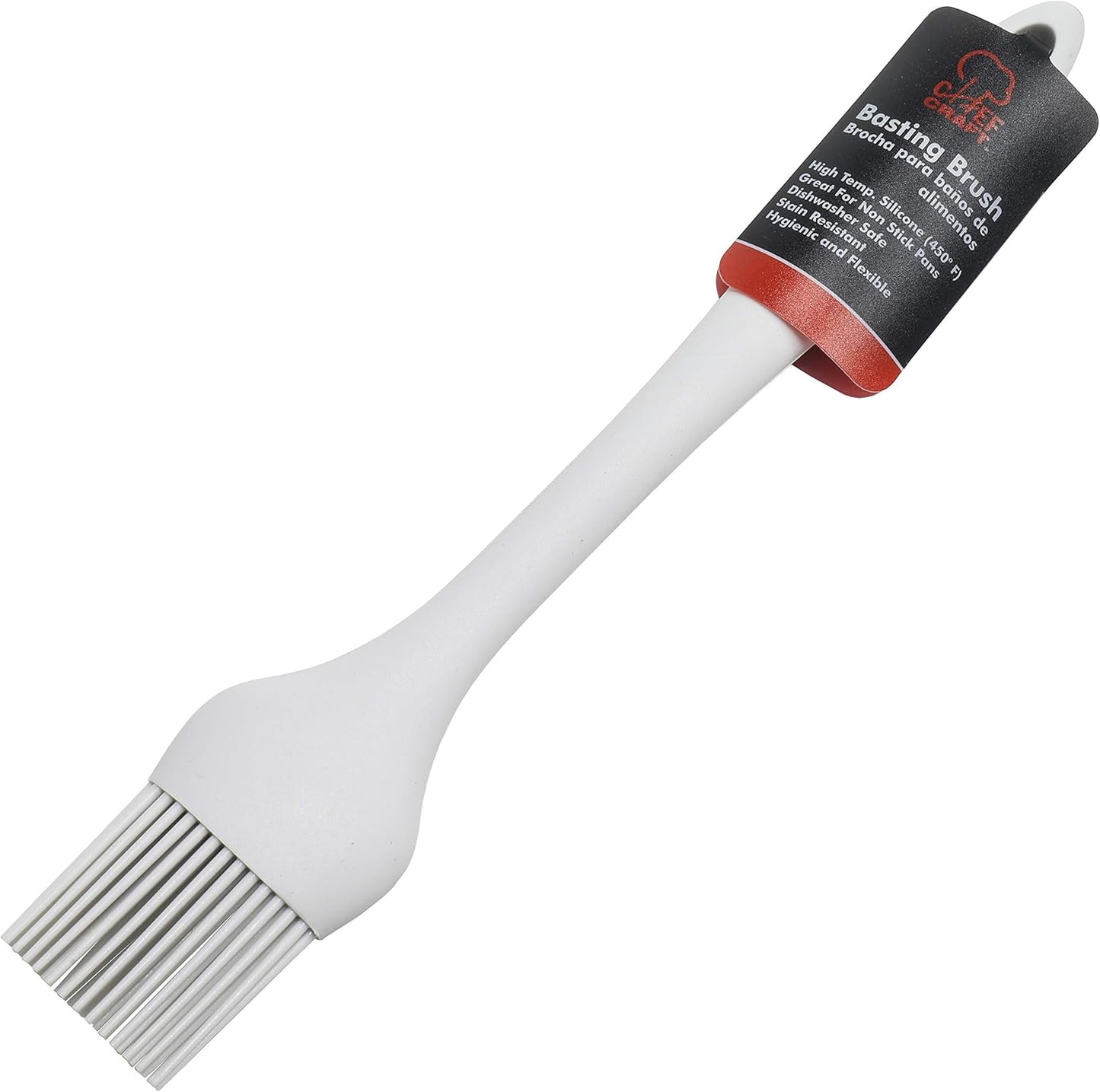 Chef Craft Premium Silicone Basting Brush, 10.25 inch, Gray