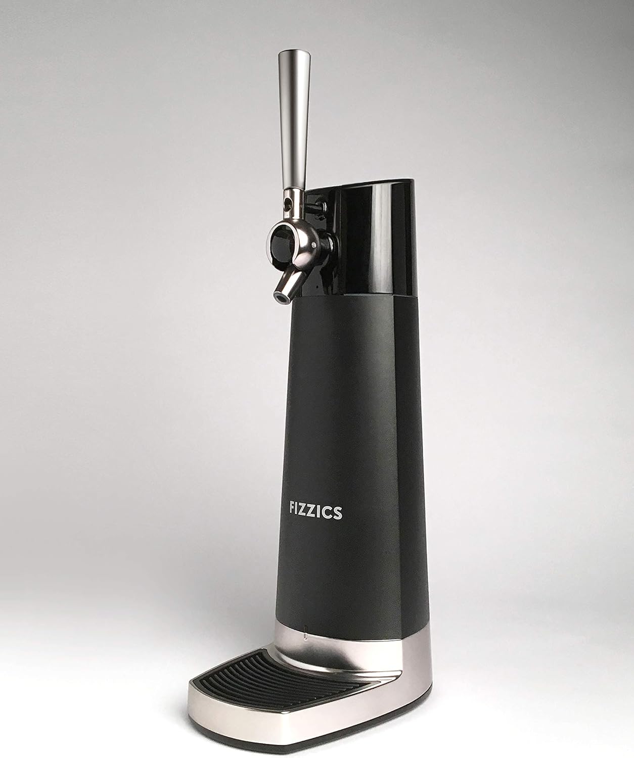 FIZZICS - DraftPour Beer Dispenser - Converts Any Can or Bottle Into a Nitro-Style Draft, Gift for Men and Beer Enthusiast, Beer Tap Draft Machine - Carbon