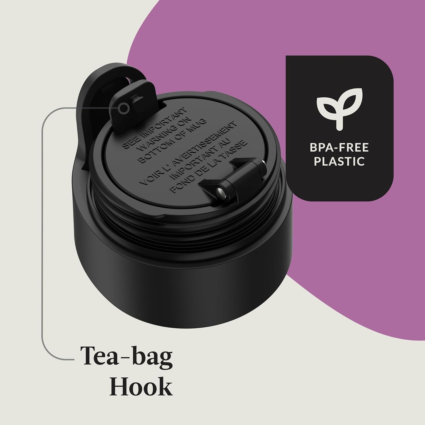 Contigo AUTOSEAL West Loop Vacuum-Insulated Stainless Steel Travel Mug with Easy-Clean Lid, 20 oz, 2-Pack