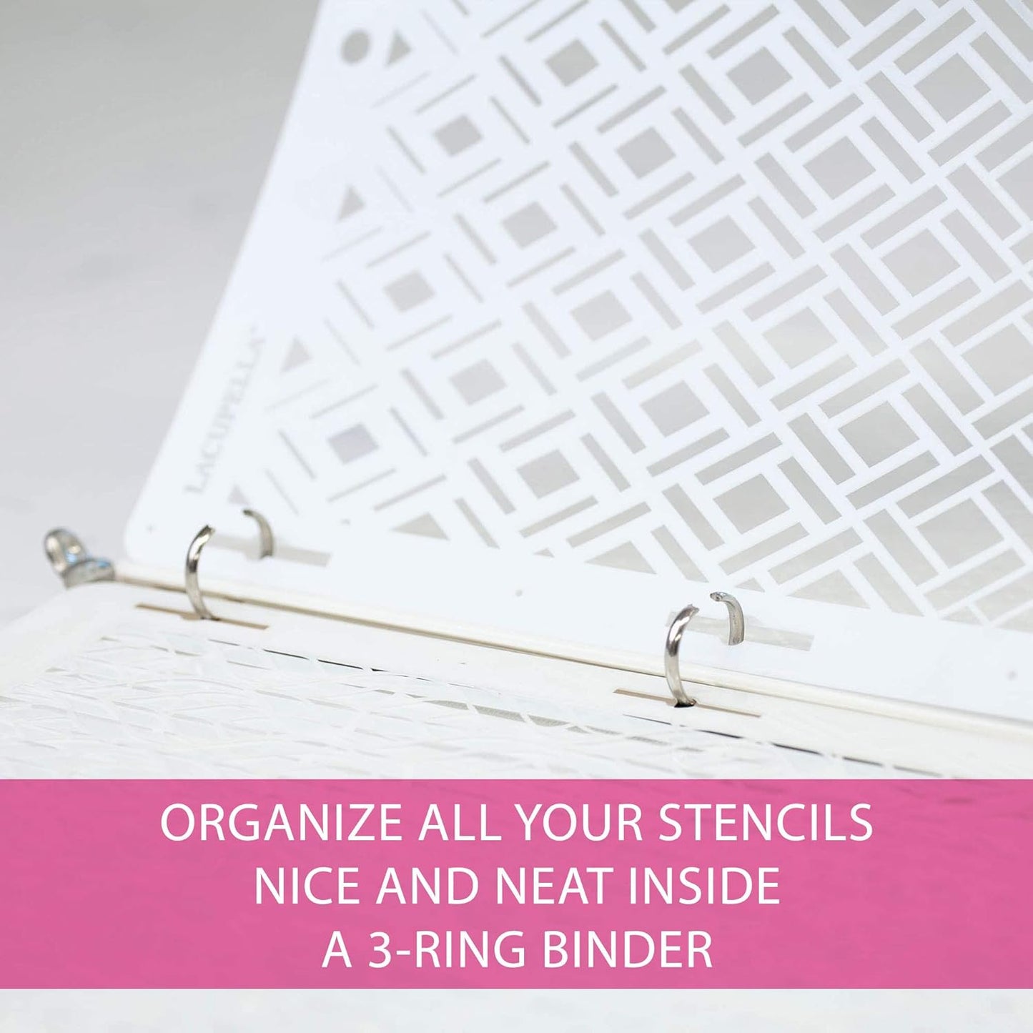 Large and Tall Cake Decorating Stencil (RAMPAI)