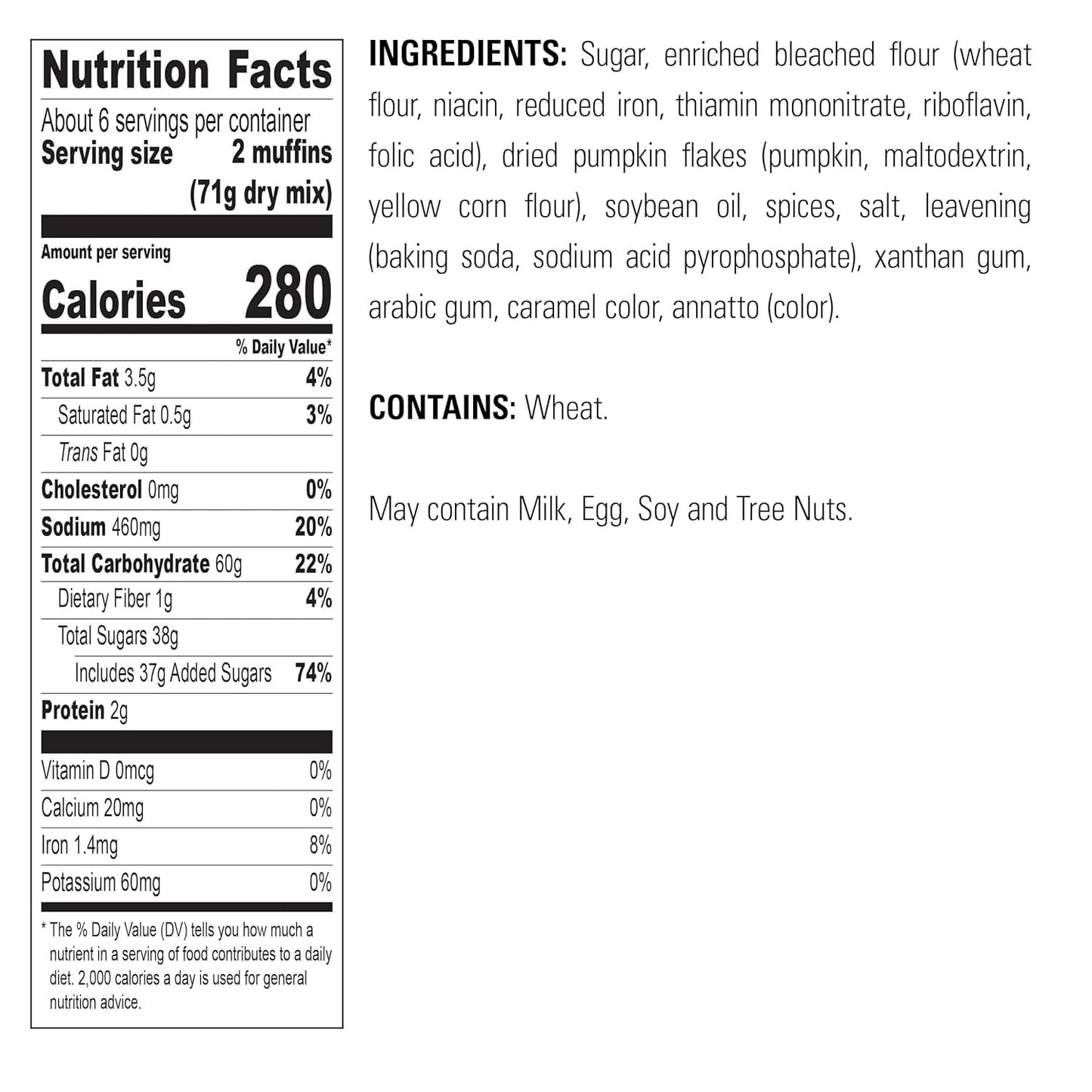 Krusteaz Pumpkin Spice Muffin Mix 15 Ounce (Pack of 3)