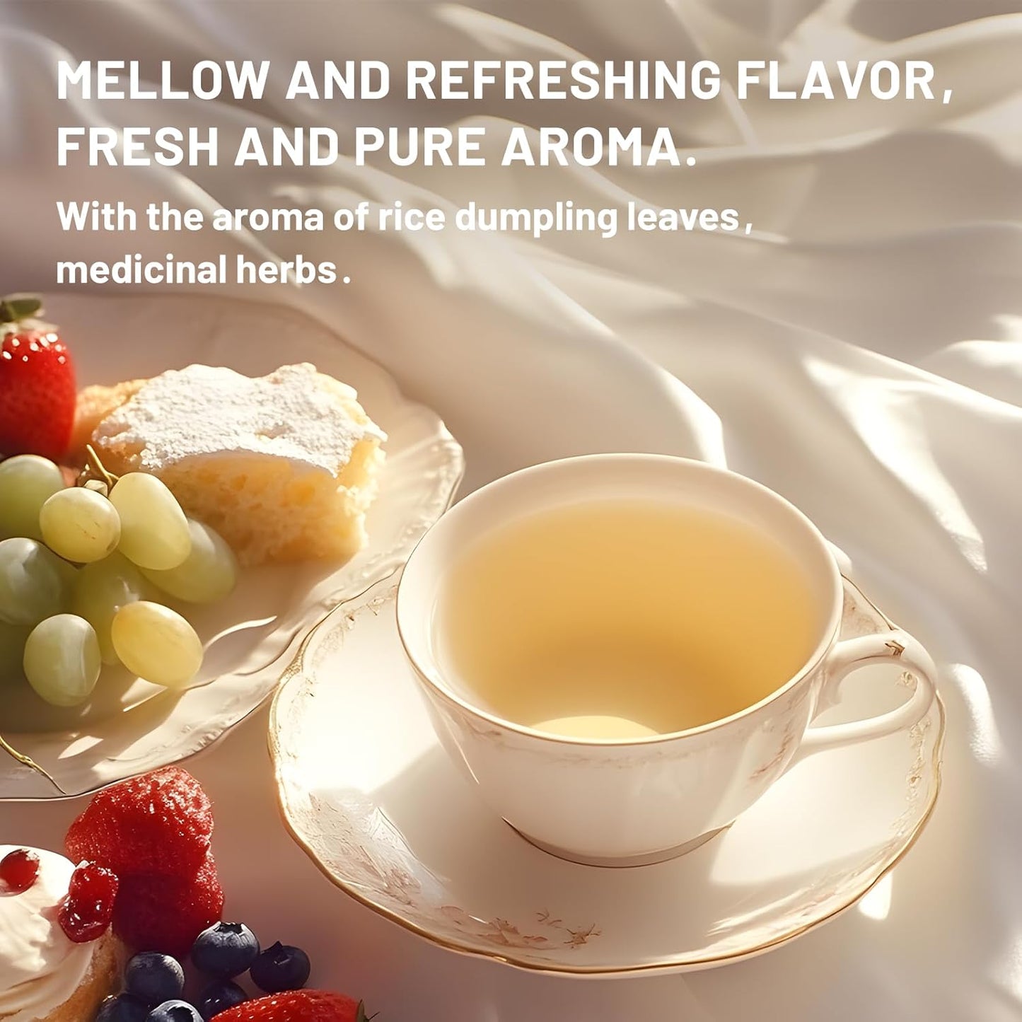 iTeaworld Gongmei White Tea Spring Harvest - Premium Chinese Tea from Fuding Fujian, Low Caffeine Multiple Steeping, Smooth Mellow Taste - Perfect for Daily Drinking & Relaxation - Ideal for Tea Enthusiasts 1 Pack(1.76oz)