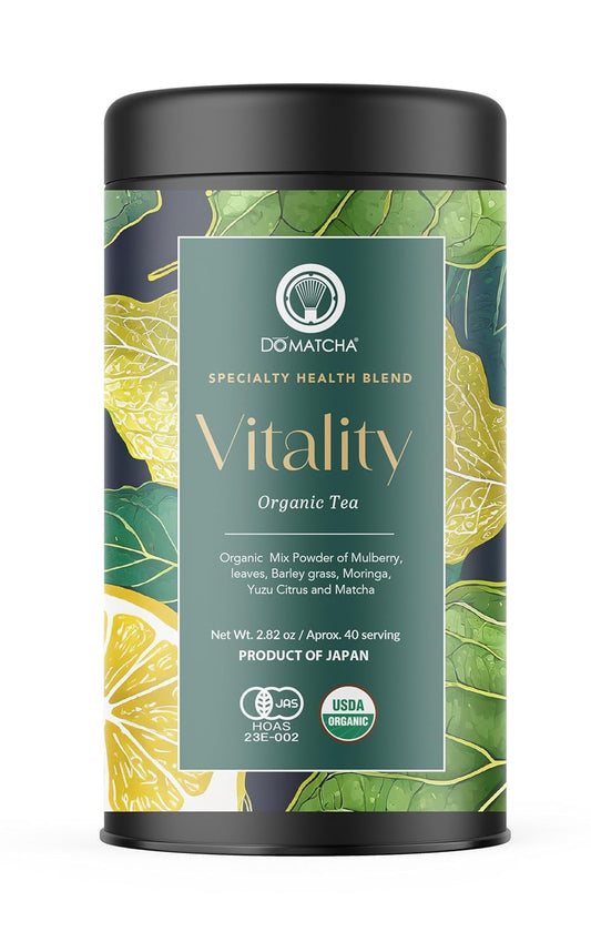 DoMatcha Vitality Blend - Green Mix 2.82 oz - Superfood Blend for Unique Smoothies - Nature's Vibrant Mix - Crafted with 100% Organic Ingredients