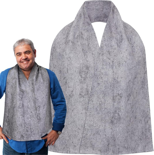Adult Bib Scarf - Dignified Alternative to Bibs | Washable and Reusable Clothing Protectors for Eating