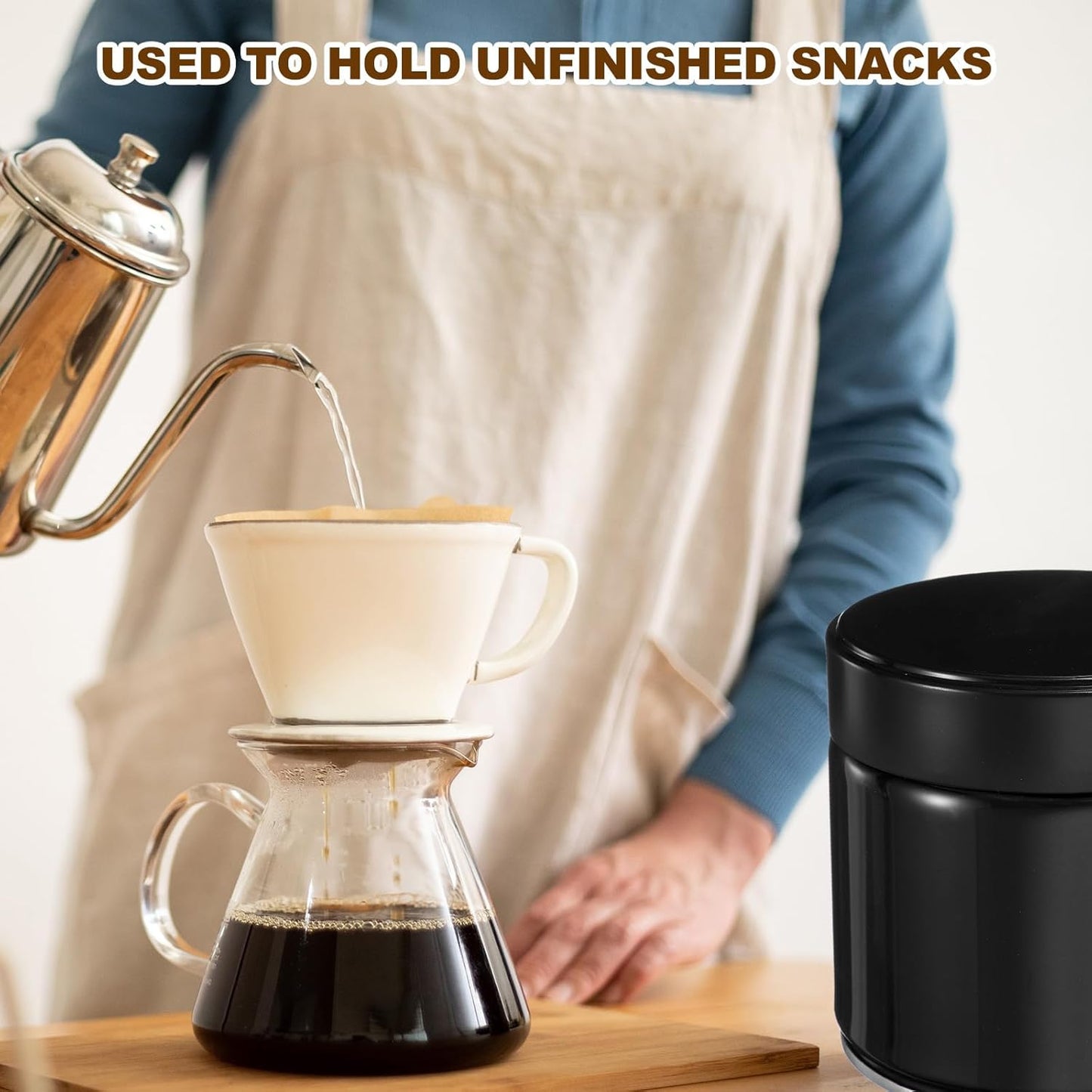 uxcell 2Pcs Round Tea Canisters, 4" x 4" Airtight Metal Tea Containers for Loose Tea, Coffee Beans, Spices - Durable, Compact, and Stylish Storage Tea Tin (Black)