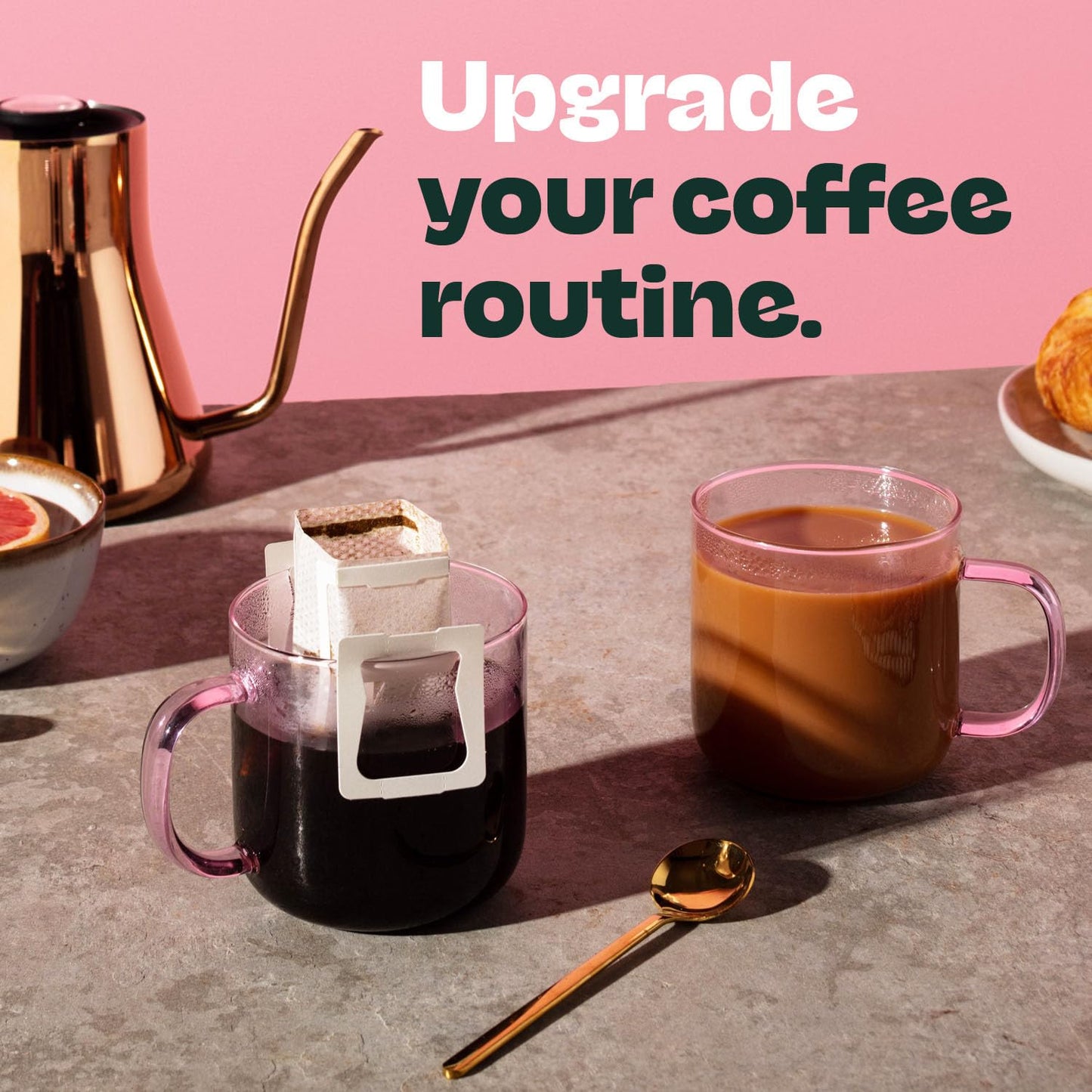 Copper Cow Premium Pour Over Single-Serve Vietnamese Coffee | Churro | Dark Roast | Flavored with Real Cinnamon | Includes 8 Coffees