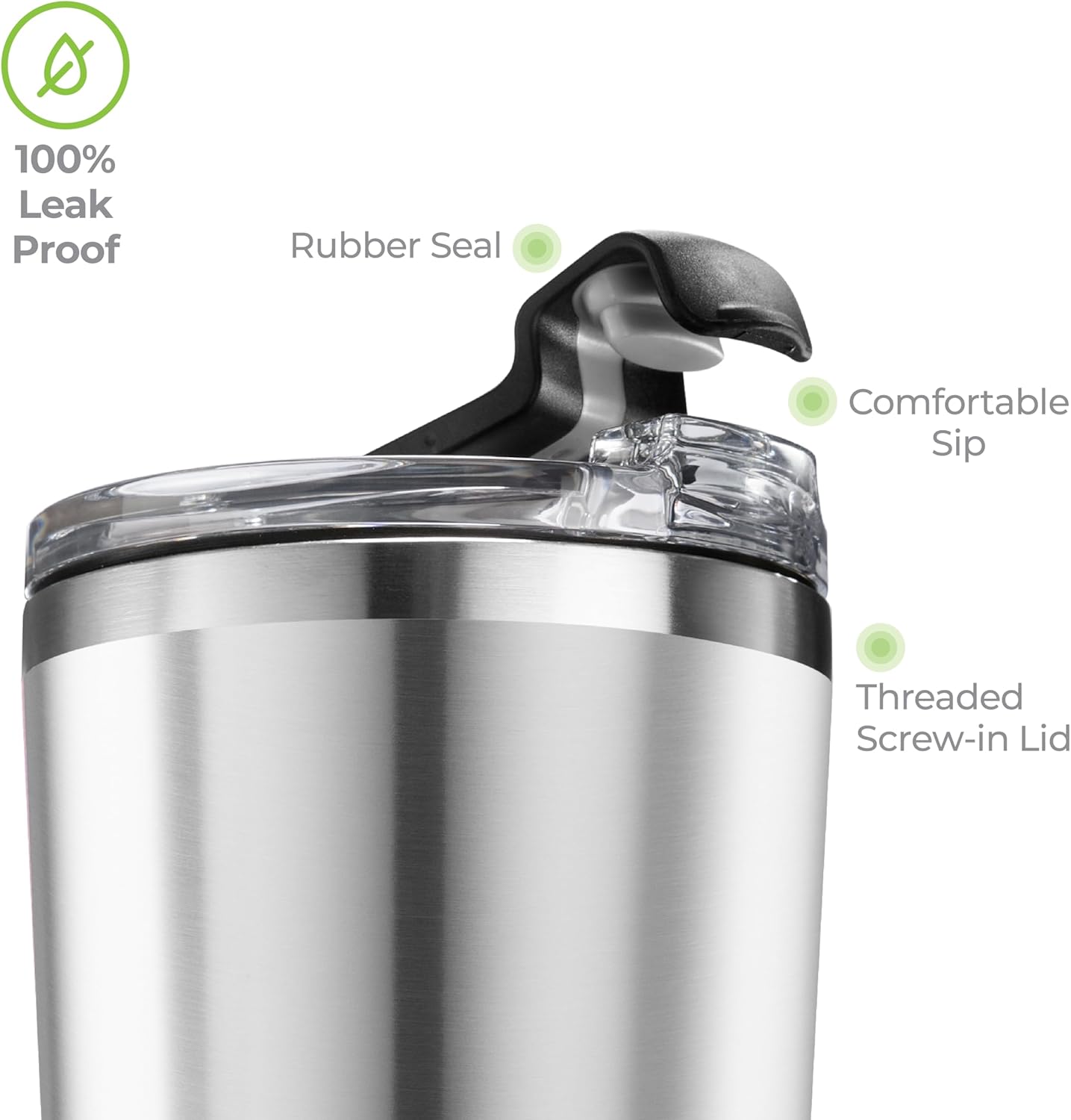 SIPX™ Triple-Insulated Tumblers - 22oz. Premium Modern Tumbler With Lid, insulated Cup Keeps Hot For 6 Hours, Stainless Steel Tumbler Made Of Sustainable Material, Coffee Travel Mug For Home & Office