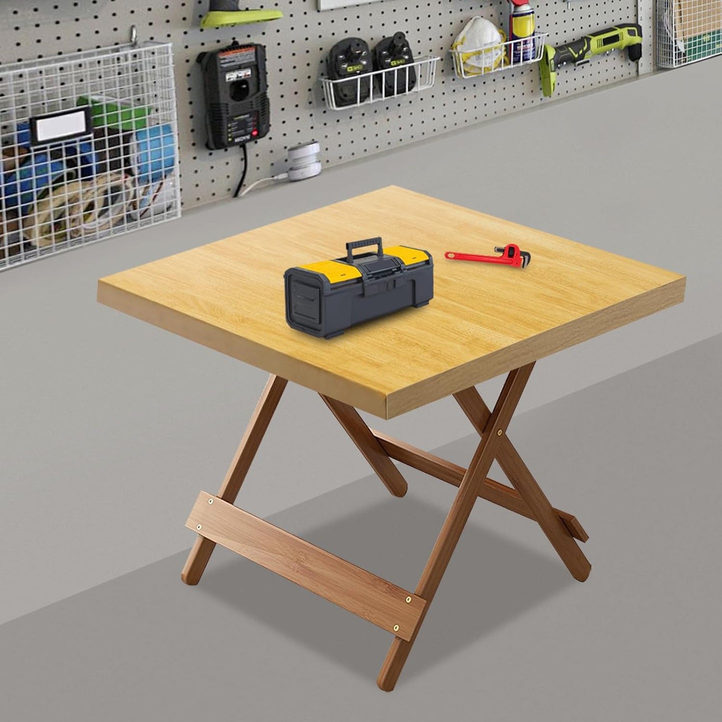 Butcher Block Countertop | 30x30in Wood Board Countertop | DIY Washer Dryer/Island/Kitchen Counter-top | countertop Cutting Board | 1102lbs Load Capacity | Wood Color | NO Base Legs, 1.38in Thick