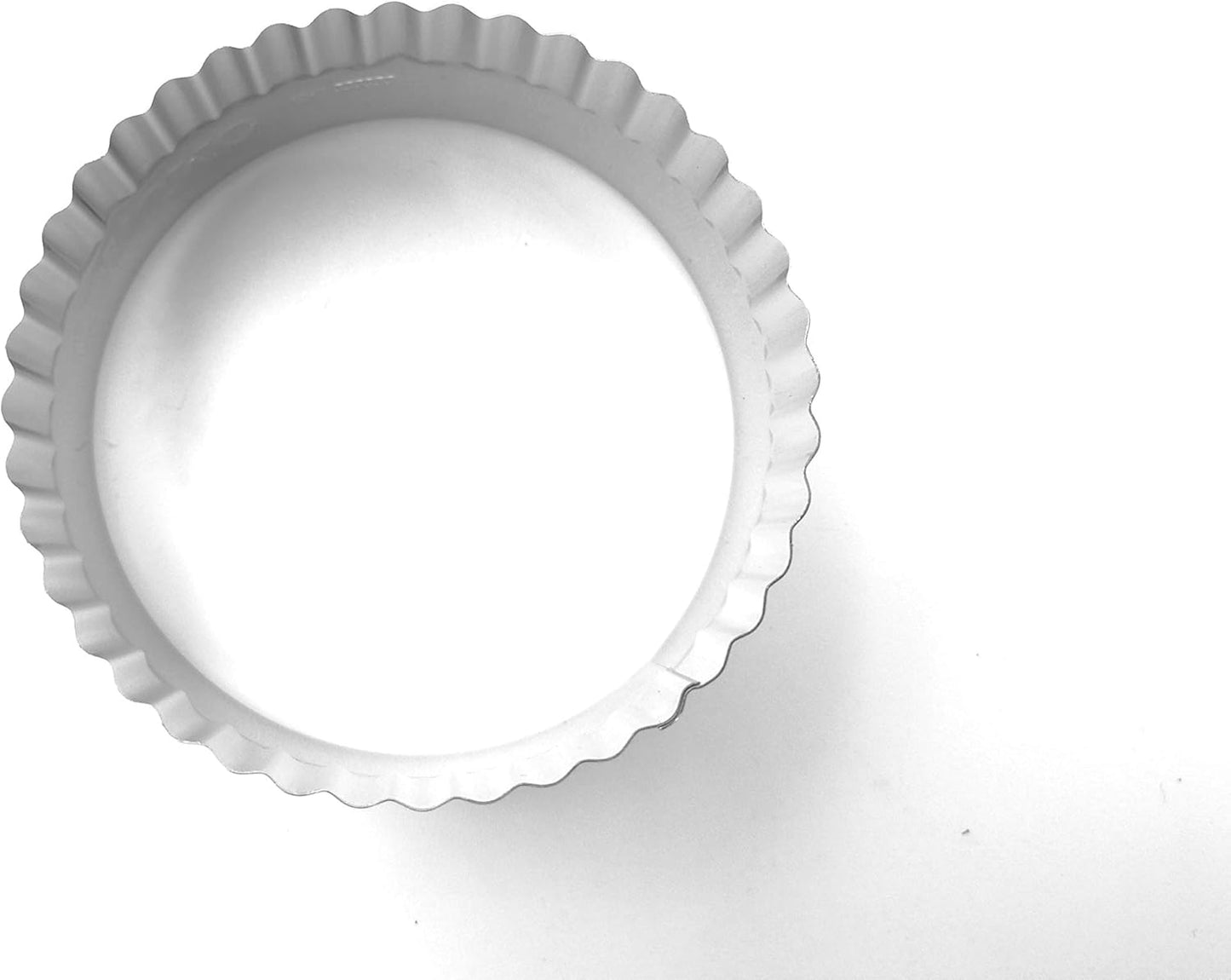 11 Piece Graduated Sizes Fluted Edge Round Pastry/Cookie Cutter Set Heavy Duty 18/8 304 Stainless Steel – Metal Engrave Size –Tin Storage Box for Scones, Pastries, Baking, Desserts, Muffins,