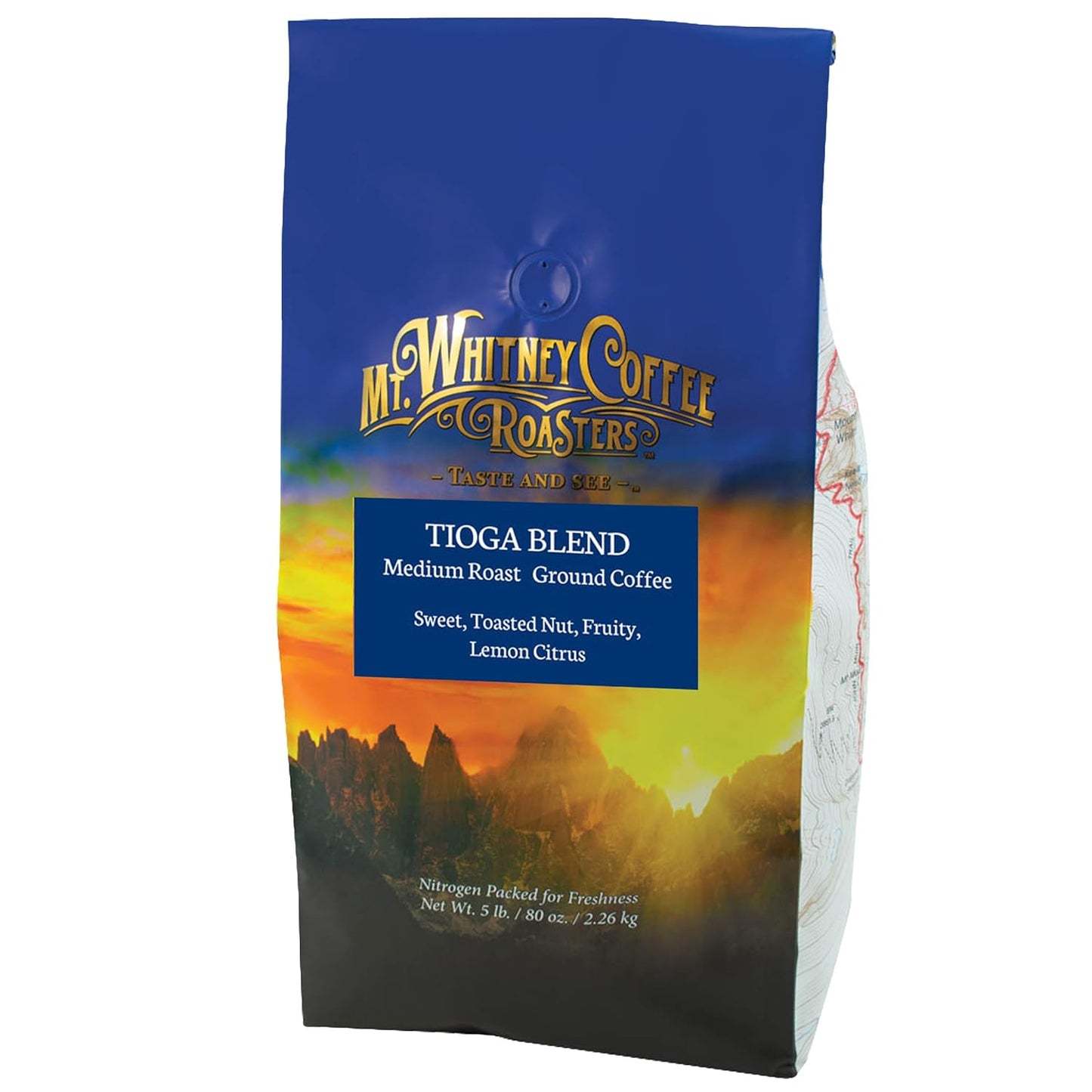 Mt. Whitney Tioga Blend Coffee (Ground, 5 Lb)