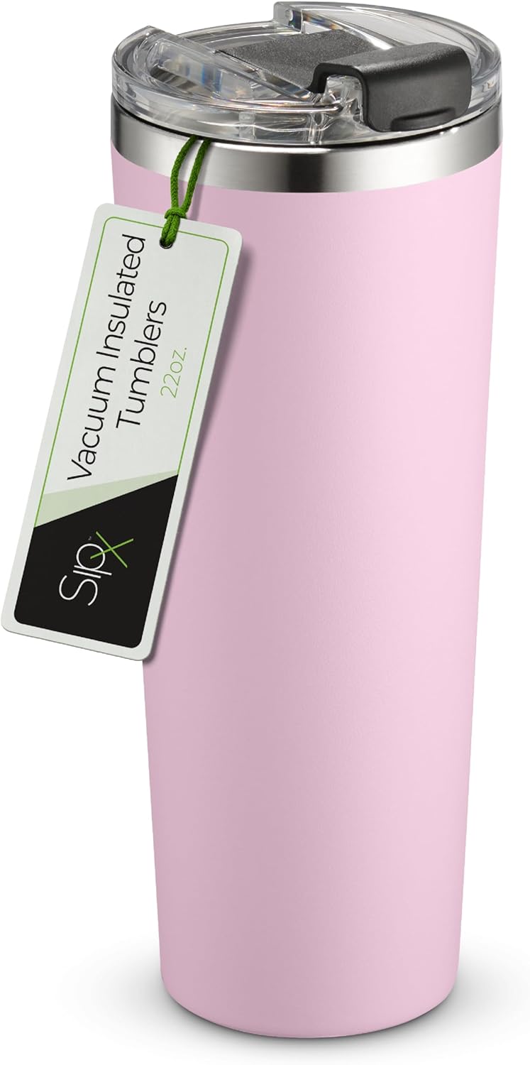 SIPX™ Triple-Insulated Tumblers - 22oz. Premium Modern Tumbler With Lid, insulated Cup Keeps Hot For 6 Hours, Stainless Steel Tumbler Made Of Sustainable Material, Coffee Travel Mug For Home & Office