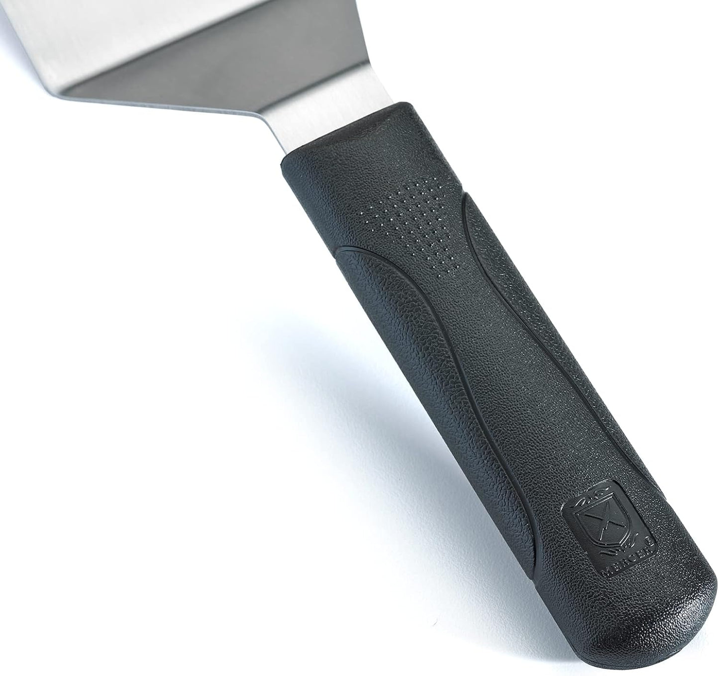 Mercer Culinary Millennia Turner/Spatula, 6 Inch x 3 Inch Blade, Black Handle