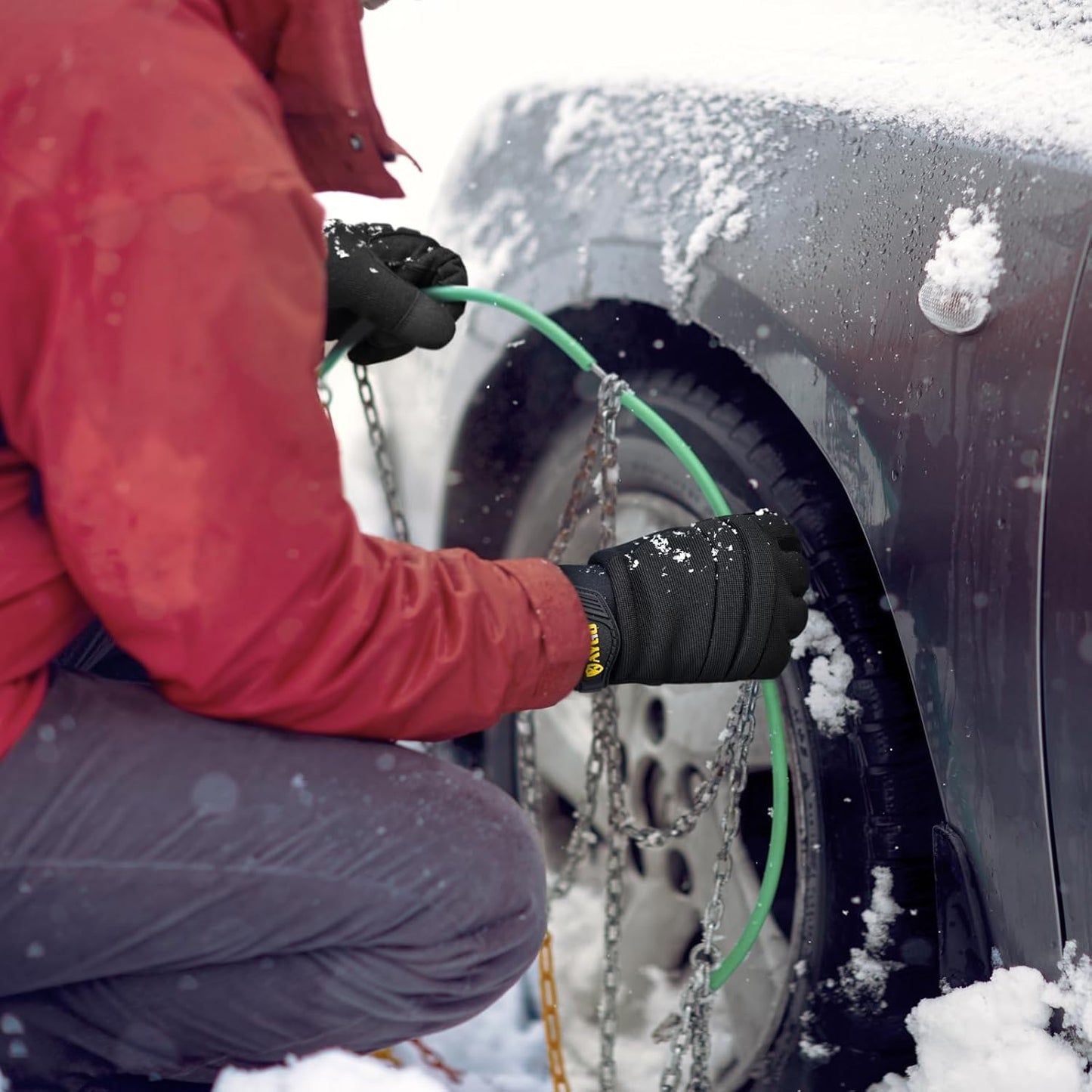 KAYGO Insulated Mechanic Work Gloves,3 Pairs KG127W Winter Thermal Safety Work Gloves for Men and Women, Double Lining,Heavy duty,Improved dexterity,Excellent Grip,Ideal for outdoor jobs,2XL