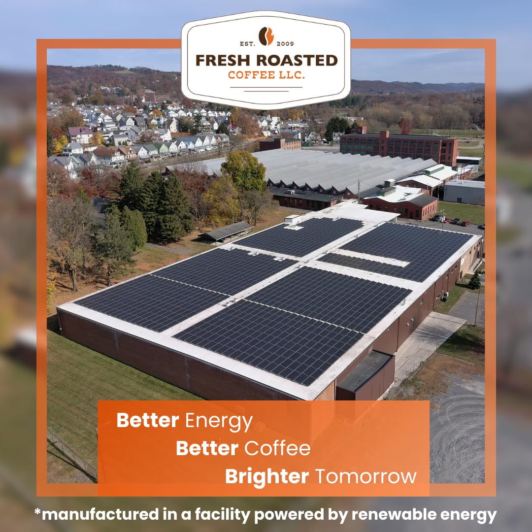 Fresh Roasted Coffee, Organic Colombian | USDA Organic, 100% Single Origin, Kosher | Medium Roast 12 oz Ground