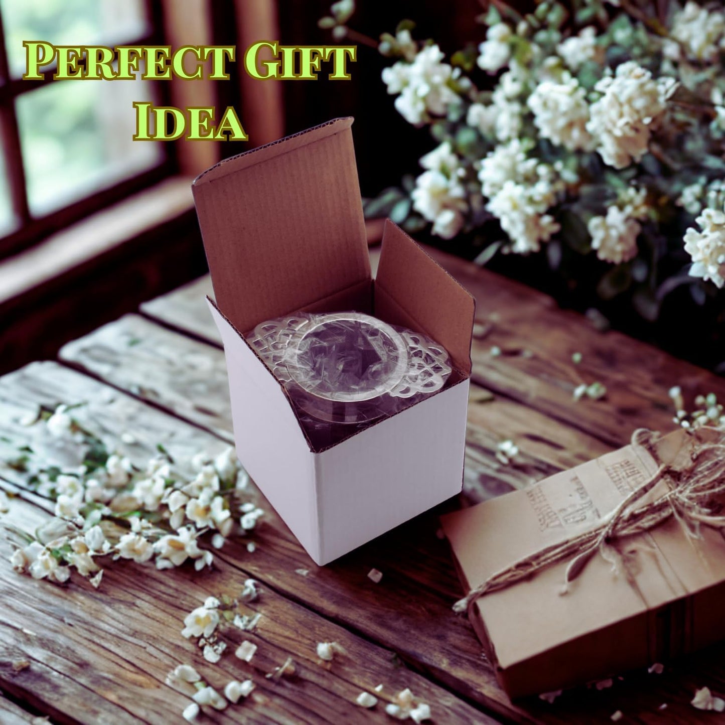 Set of 2 Tea Infusers for Loose Leaf – SUS 304 Stainless Steel Fine Mesh Basket with Flower-Shaped Handles, Reusable & Heat-Resistant, Ideal for Cups & Teapots