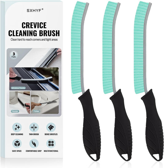 SXhyf Cleaning Brush - Hard Bristle Crevice Cleaning Brush, Multifunctional Gap Scrub Brush, Kitchen Essentials, Bathroom Cleaner Tools for Household Use, Home, Window, Toilet, Stove