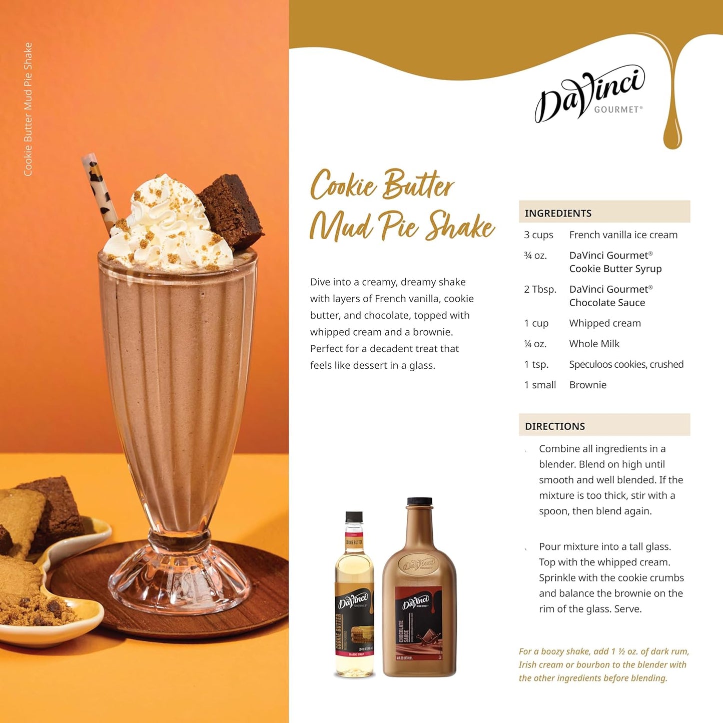 DaVinci Gourmet Cookie Butter Syrup, 25.4 Fluid Ounces (Pack of 1)