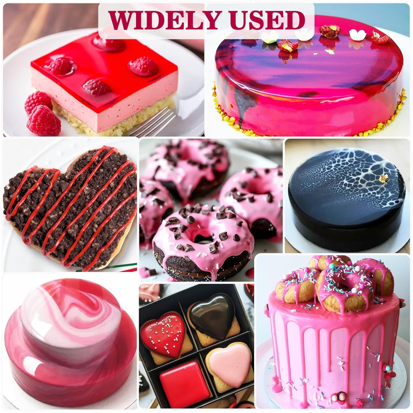 Oil Based Food Coloring Powder for Chocolate - 3 Colors Vibrant Edible Food Dye, Food Coloring Powder for Oil Based, Cake Decorating, Chocolate Melts,Candy Melts, DIY Crafts - 9 Gram