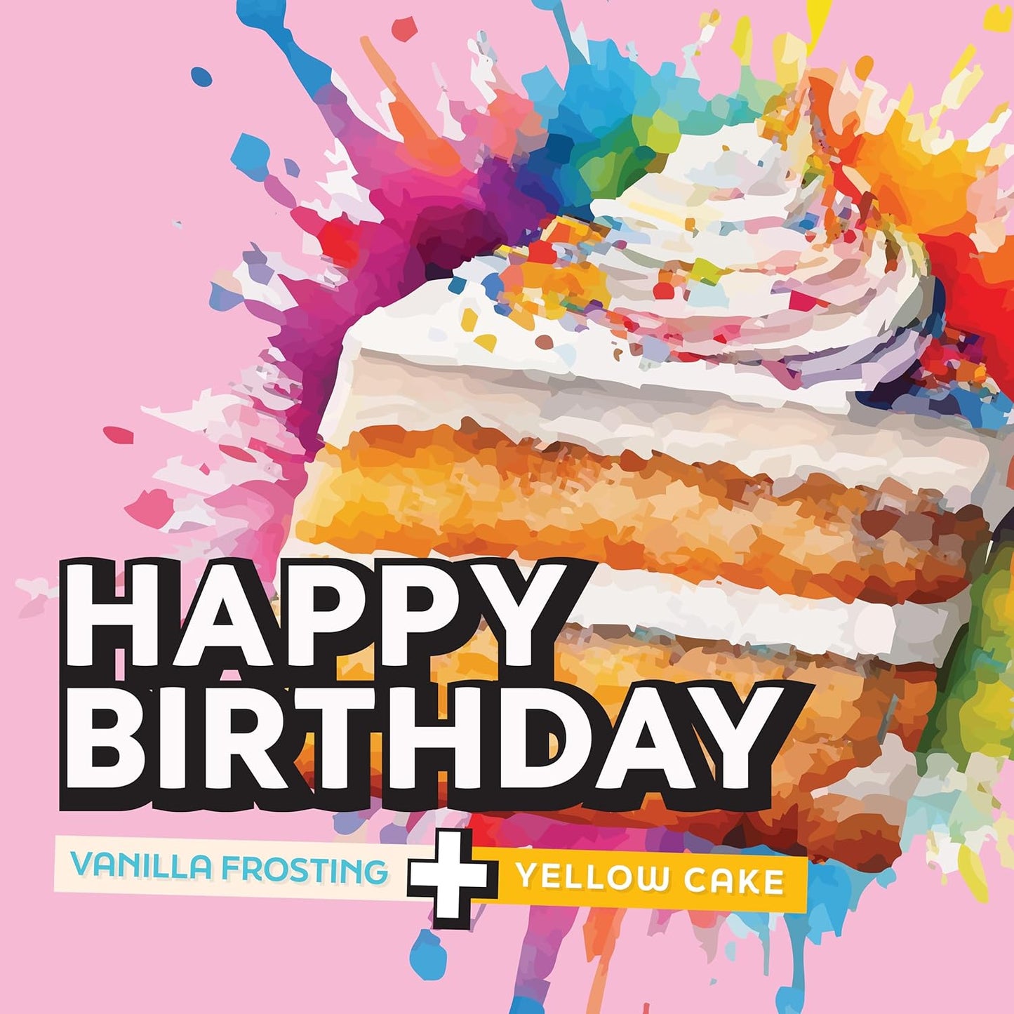 Java Factory Flavored Coffee Pods, Happy Birthday Cake Icing, Compatible with K Cup Brewers, 40 Count