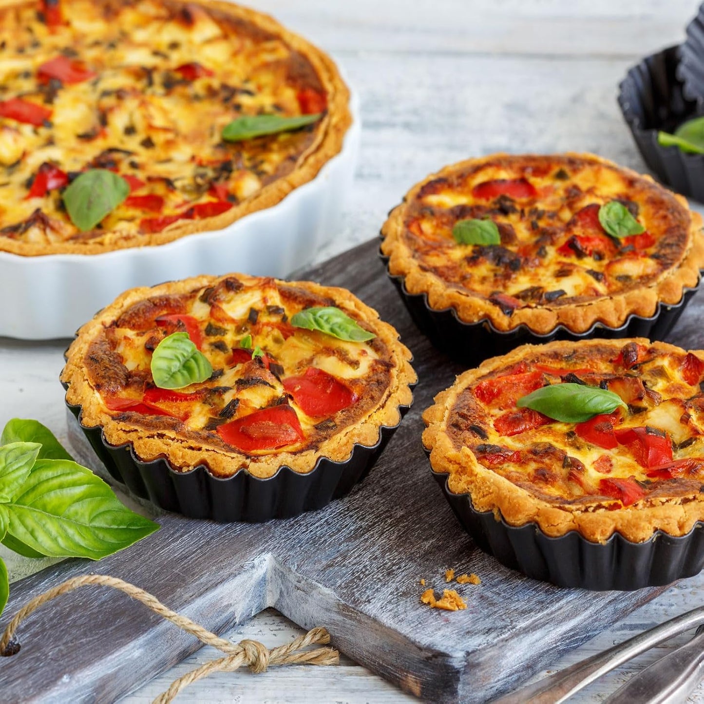 uxcell 18Pcs Silicone Cupcake Liners, Non-Stick Baking Cups, for Cooking Eggs, Baking Muffins and Make a Cake(Rose Red)