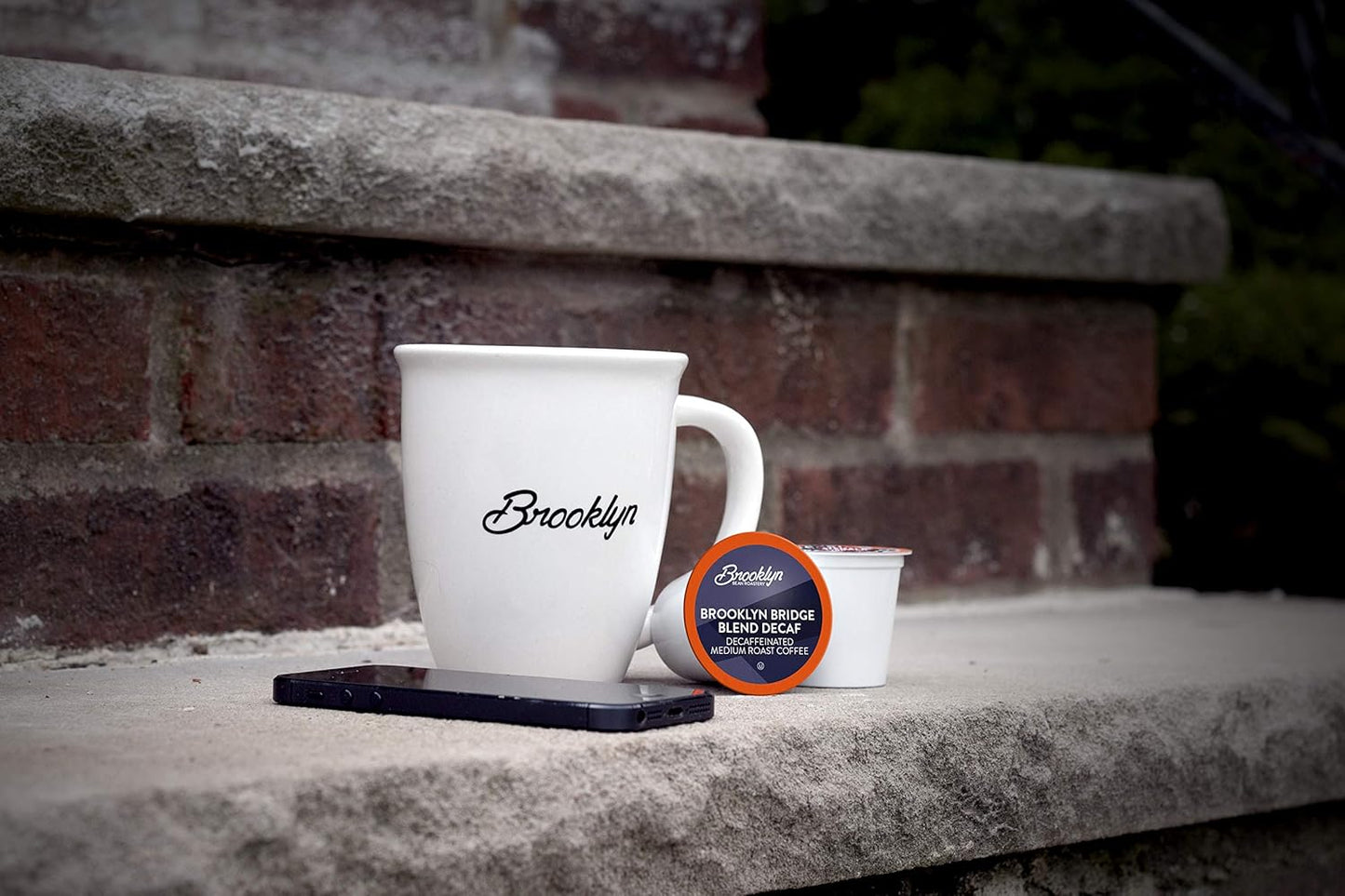 Brooklyn Beans Brooklyn Bridge Decaf Coffee Pods - Compatible with Keurig K Cup Brewers Including 2.0 Machines, 40 Count, Decaf with Bold Flavor