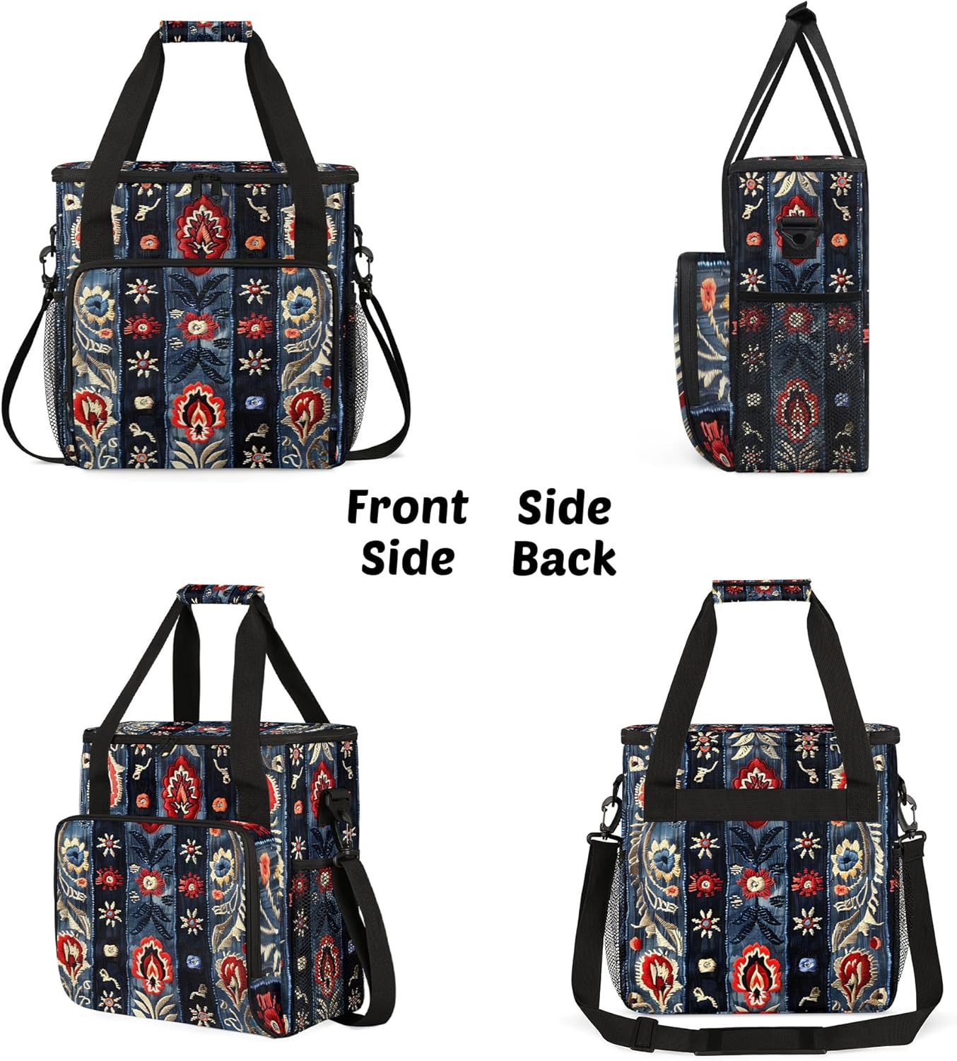 Coffee Maker Travel Bag Compatible with Keurig K-Mini,Single Serve Coffee Brewer Carrying Case Compatible for K-Mini Plus with Multiple Pockets for K-Cup Pods(Bag Only)