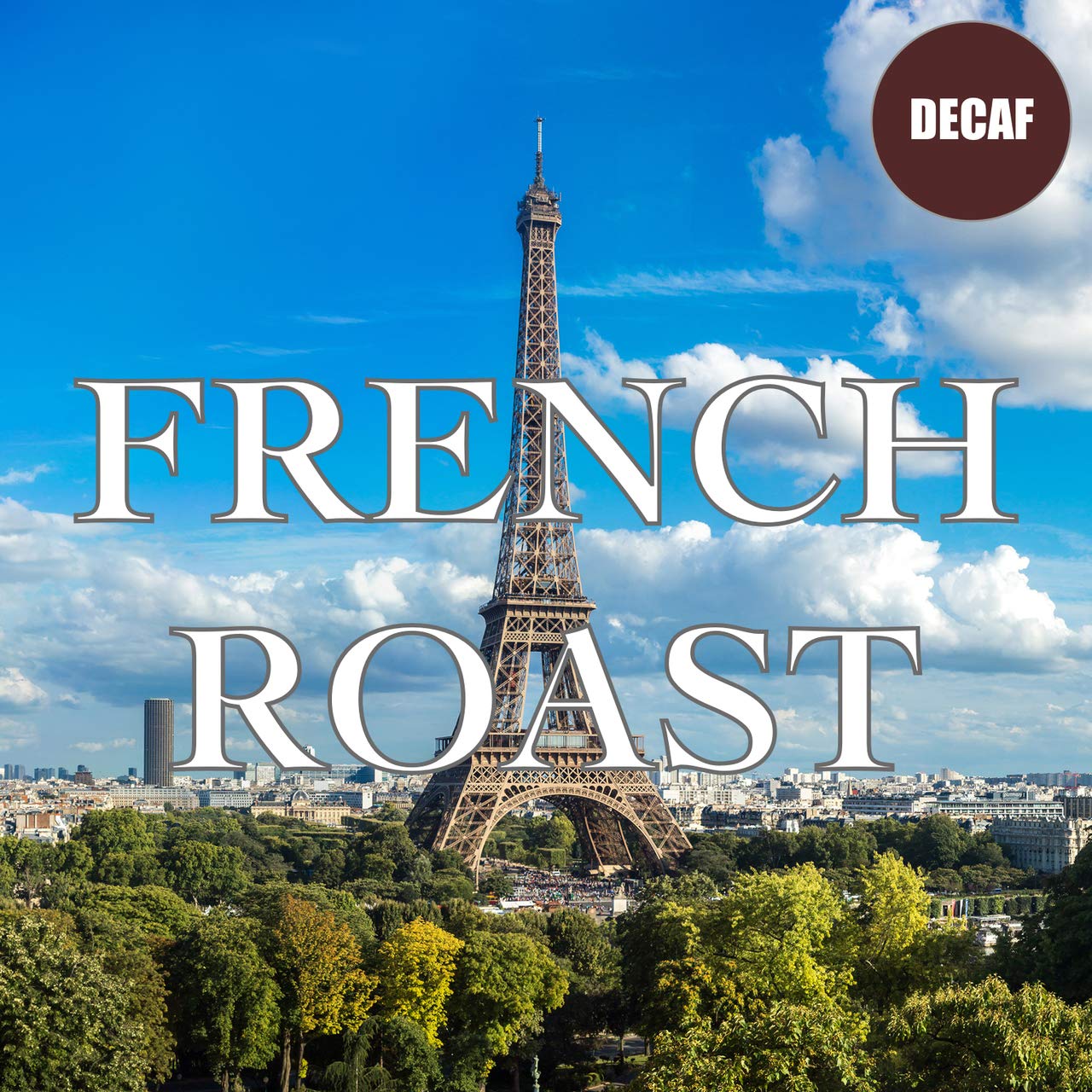 French Roast Decaf Coffee, Whole Bean, Swiss Water Processed, Fresh Roasted, 5 lbs