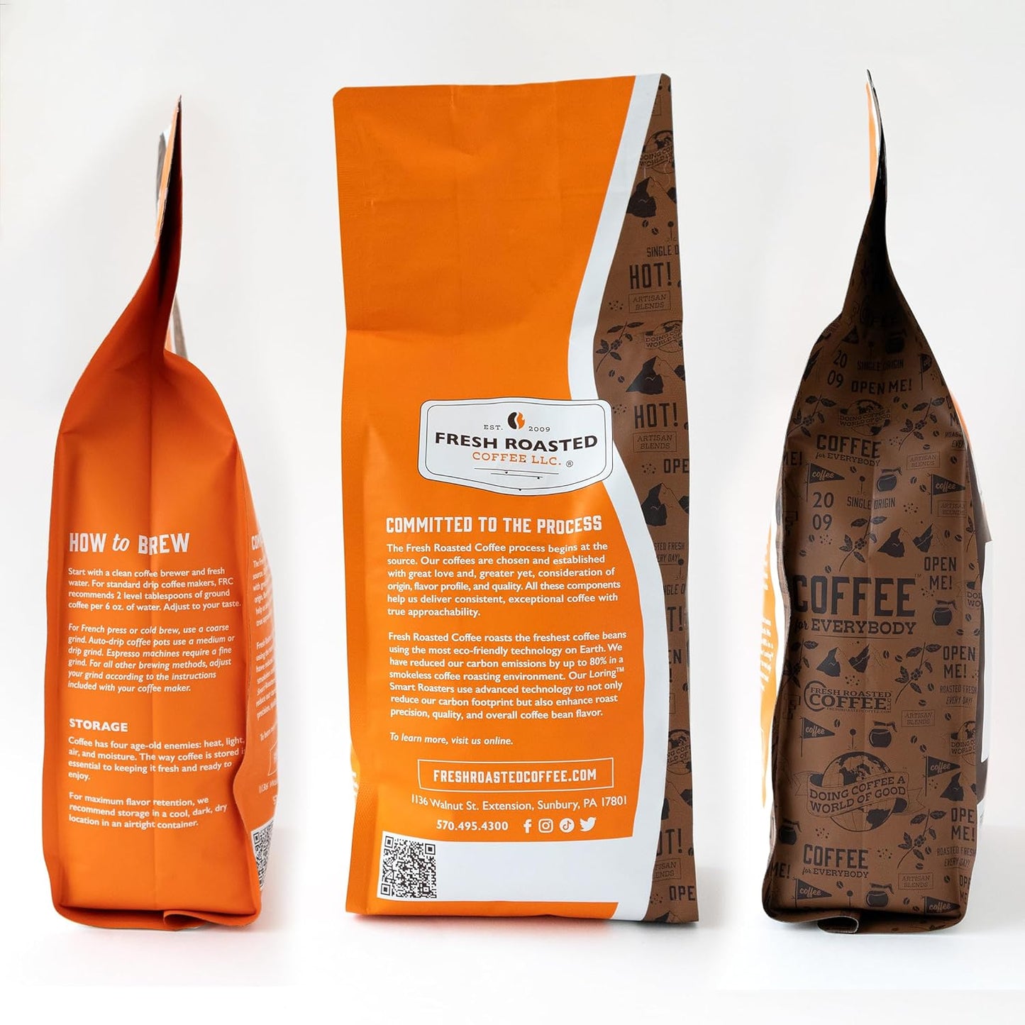 Fresh Roasted Coffee, Dark Guatemala Huehuetenango | 2 lb (32 oz) | Single Origin | Dark Roast | Kosher | Ground