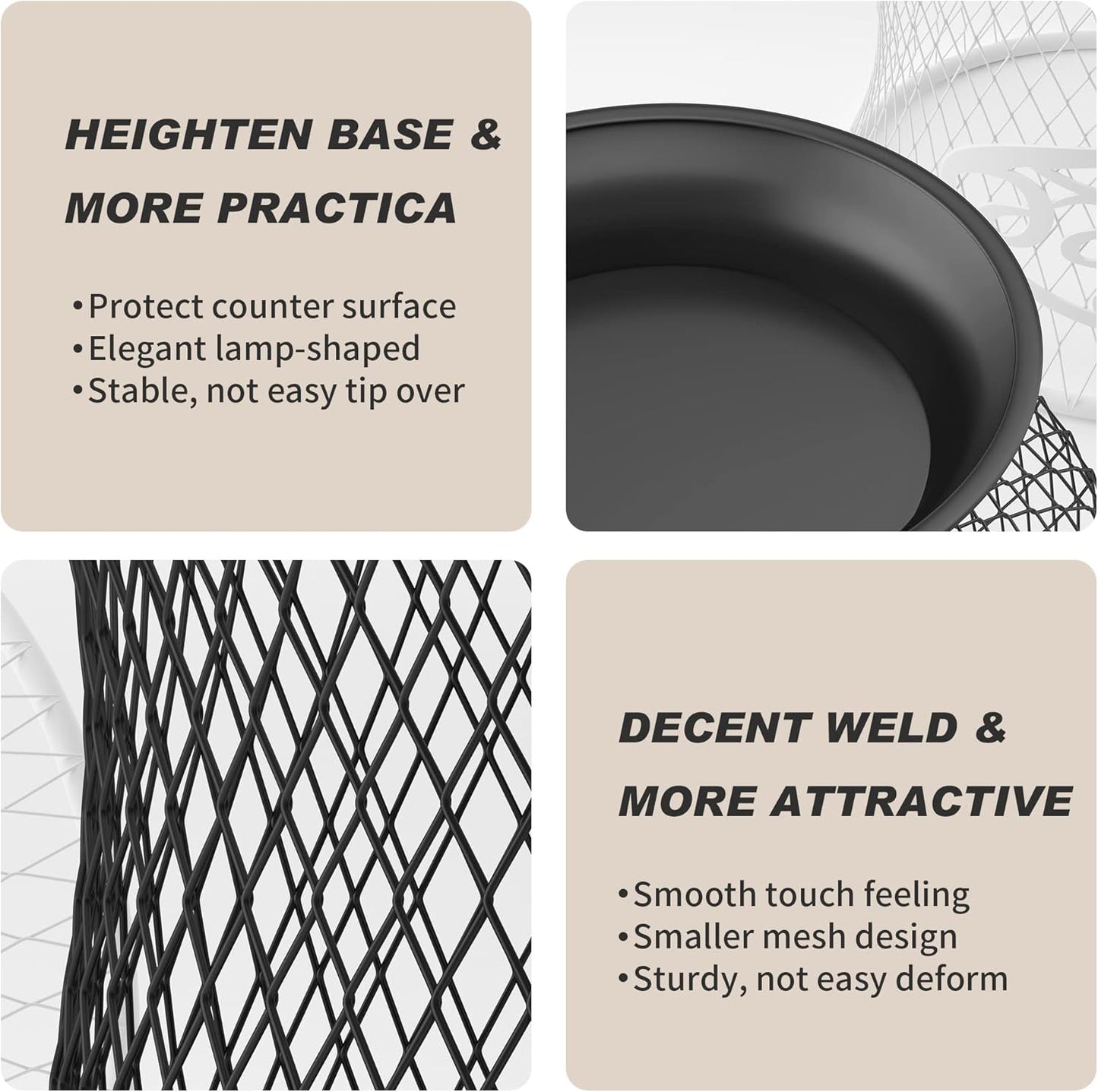 Coffee Pod Holder, Large Capacity K Cup Holder, Nespresso Pods Holder K Cup Organizer for Kitchen Countertop, Coffee Bar Accessories, Pod Holder for Keuring Espresso Capsule Coffee Creamer