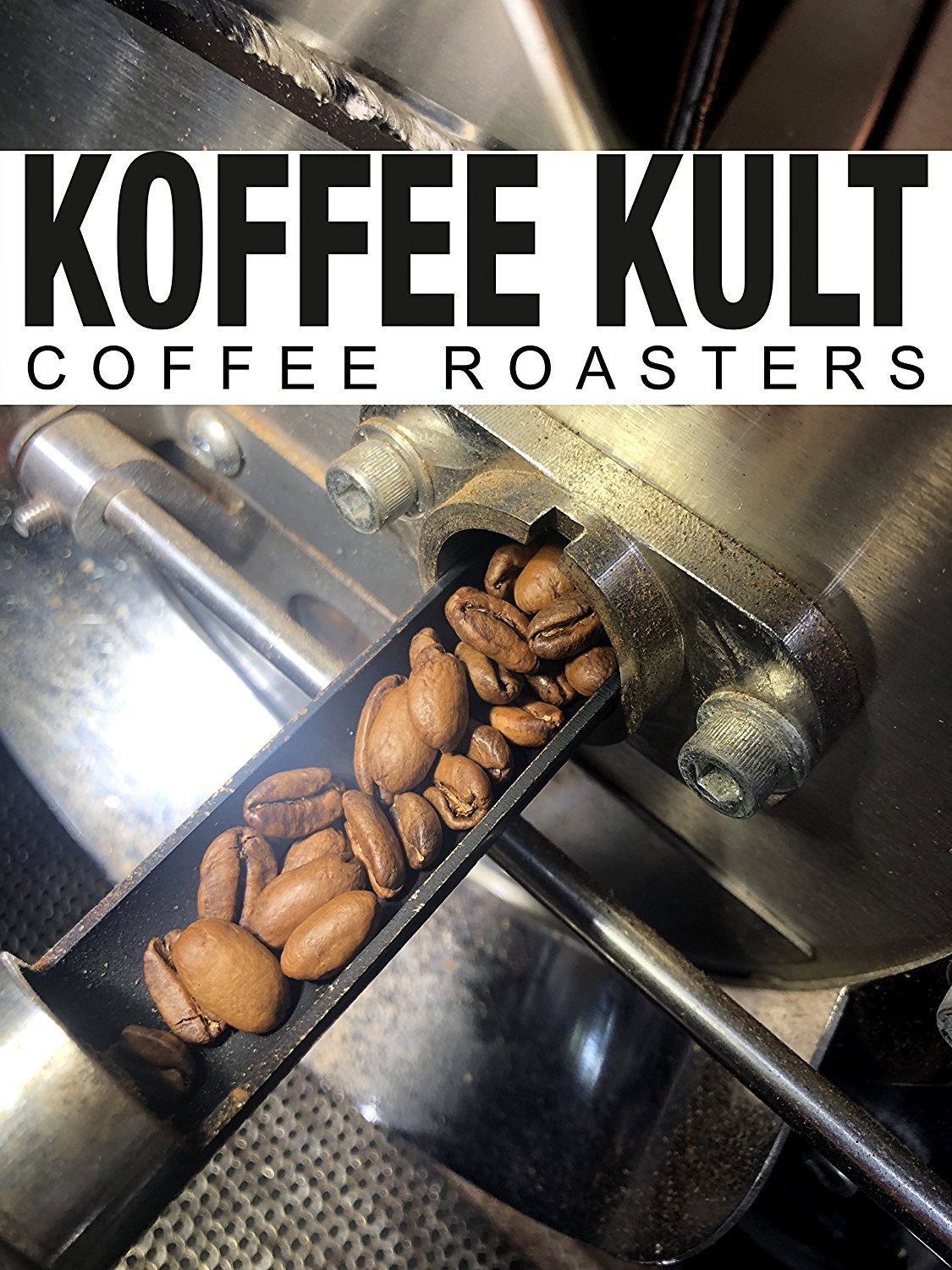 Koffee Kult Thunder Bolt Dark French Roast Whole Bean Coffee - Small Batch 100% Arabica Gourmet Blend, Bold and Well Balanced 32oz Resealable Package