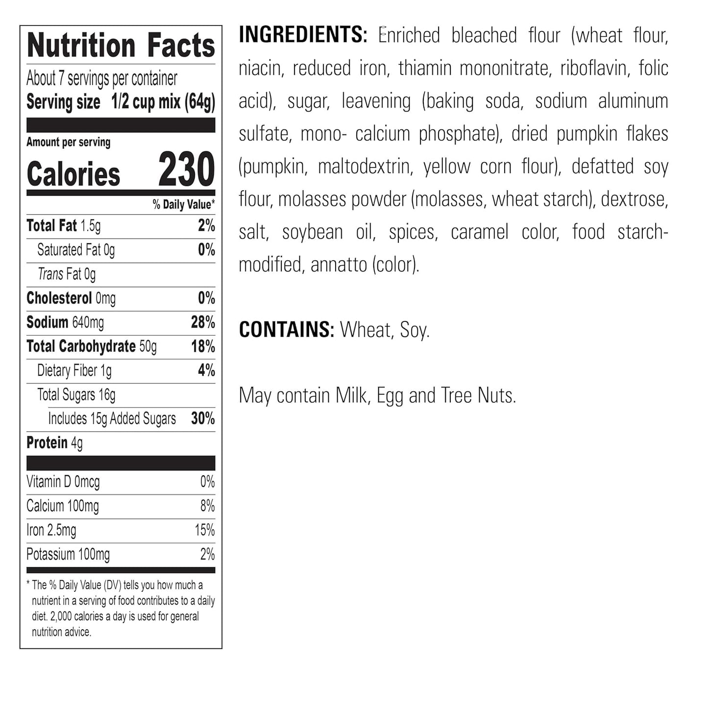 Krusteaz Pumpkin Spice Pancake Mix, 1 CT