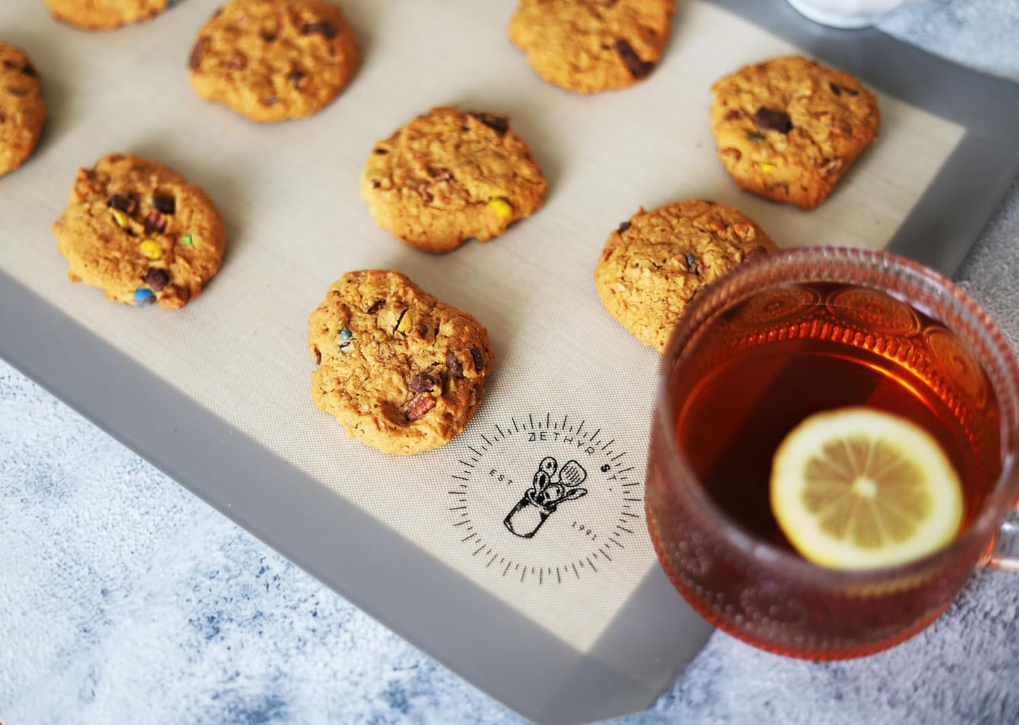 Silicone Baking Mats, Half Size Baking Sheet Liners, Pack Of 4, Oven Safe, (11.5 X 16.5), Non-Stick, Silicone Baking Sheet Liner, Perfect For Baking Macarons Cookies And Cakes