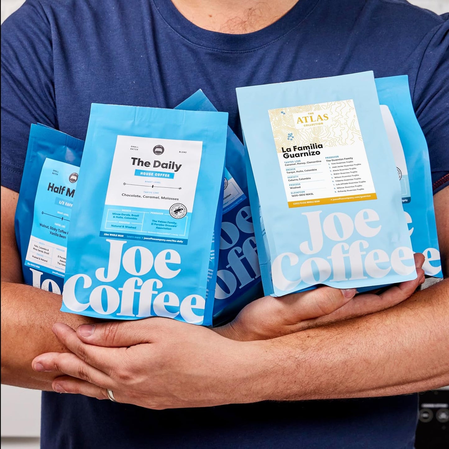 Joe Coffee Company - The Daily Ground Coffee, 6 oz Bag | NYC Roaster, RFA Certified, Kosher, Climate-Friendly, Specialty Grade