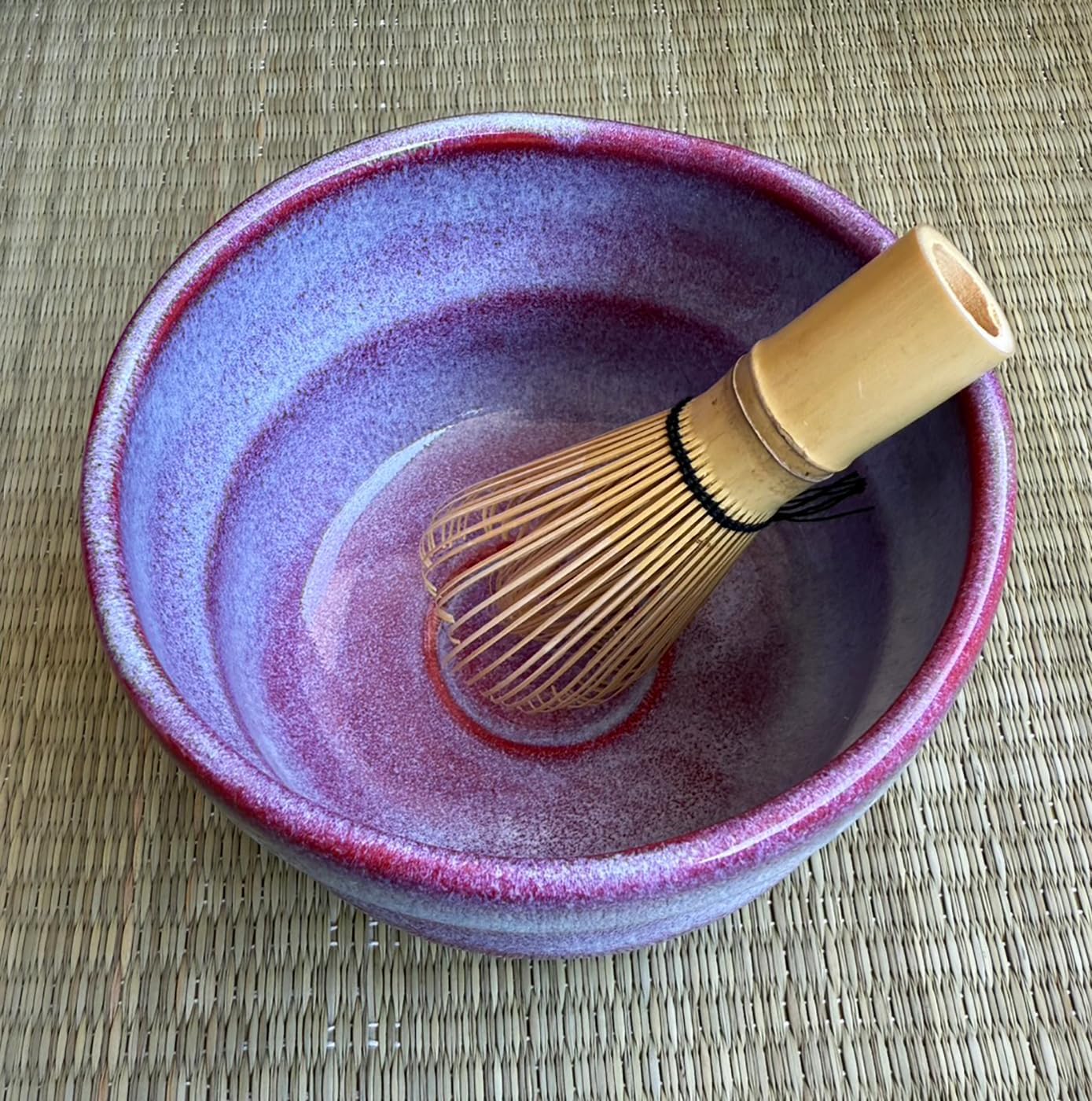 Japanese Traditional Handcrafted Matcha Chawan Tea Bowl Cup Ceremony Tableware Pottery (Sakura Unofu)