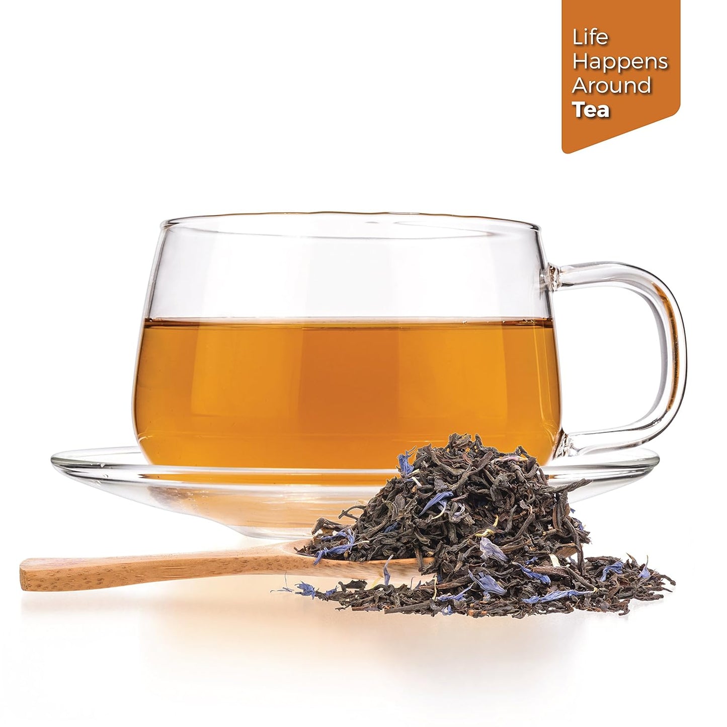 Tealyra - Cream Earl Grey Moonlight | Luxurious Black Loose Leaf Tea | Citrusy Bergamot & French Vanilla Flavor | All Natural Ingredients, 100g (3.5-ounce)