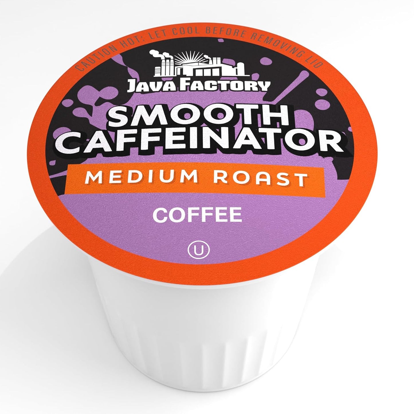 Java Factory Medium Roast Coffee Pods Compatible with K Cup Brewers Including 2.0, Smooth Caffeinator, 80 Count