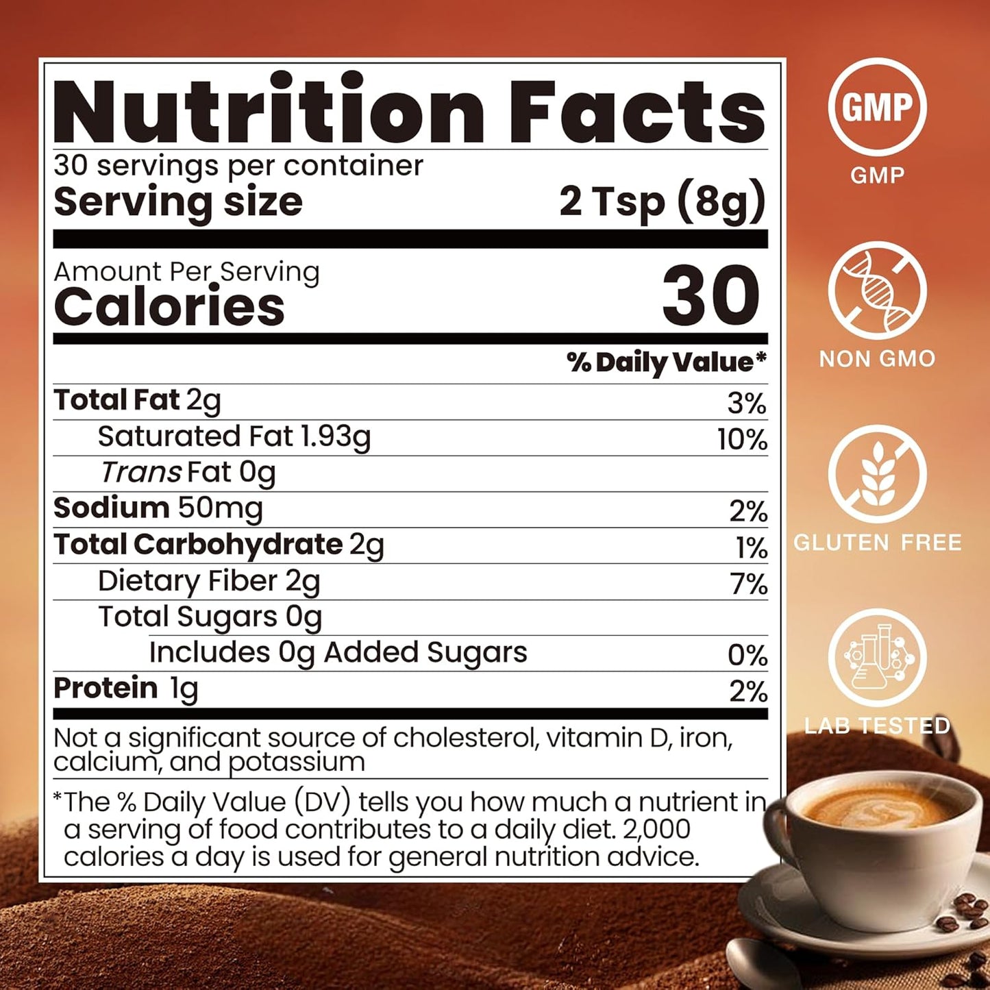 Mushroom Mocha, 10 Mushrooms Blend Mocha Coffee, MCT and Cocoa Powder | Adaptogenic Superfood for Focus, Immunity & Gut Health | Vegan, Gluten-Free, Non-GMO | 8.5 Oz